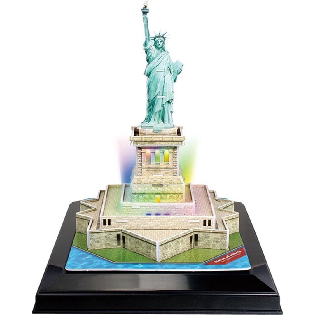 

Cubic Fun Puzzle 3D LED Statua Wolności