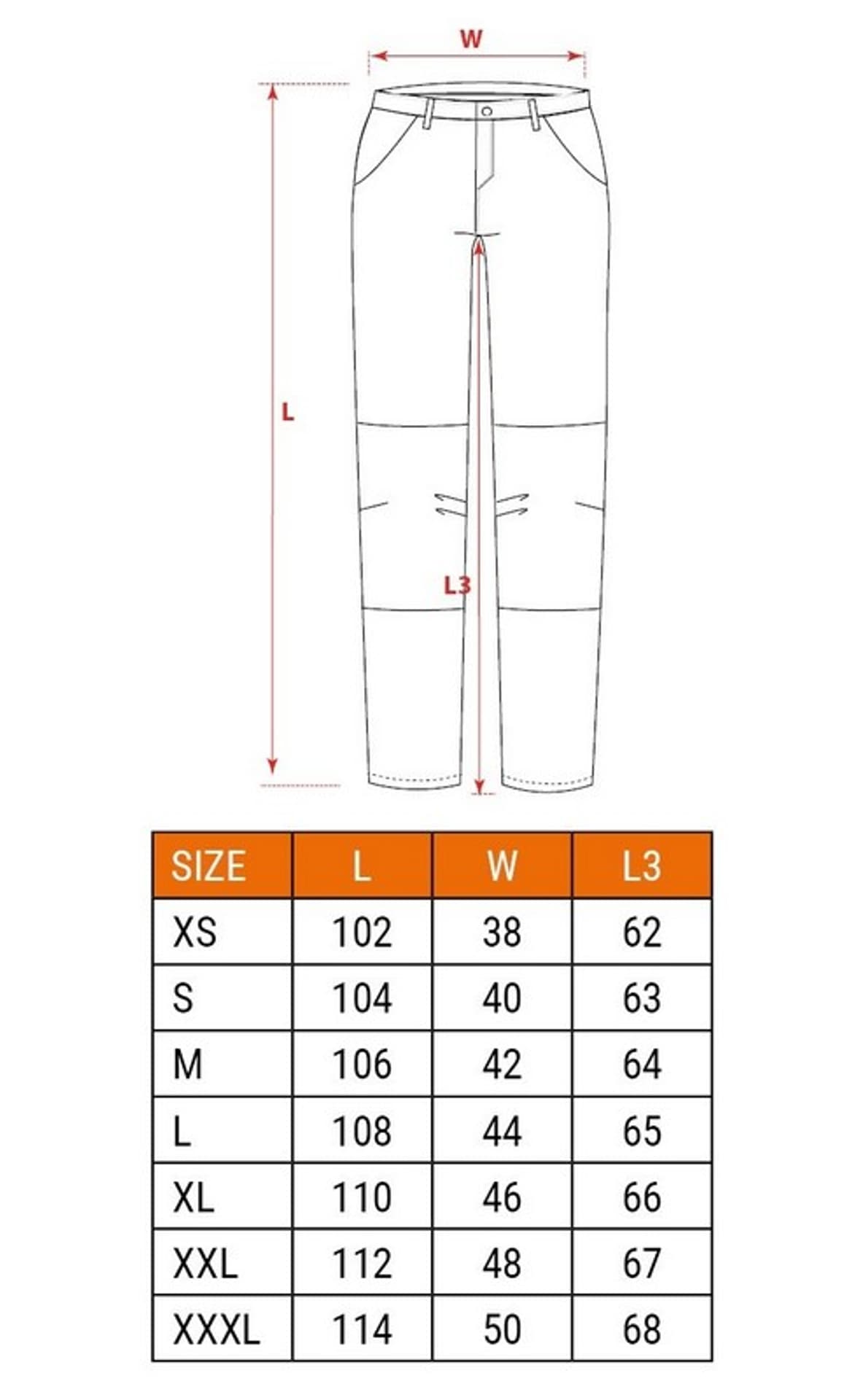 

SPODNIE ROBOCZE DO PASA NAVY ROZMIAR M