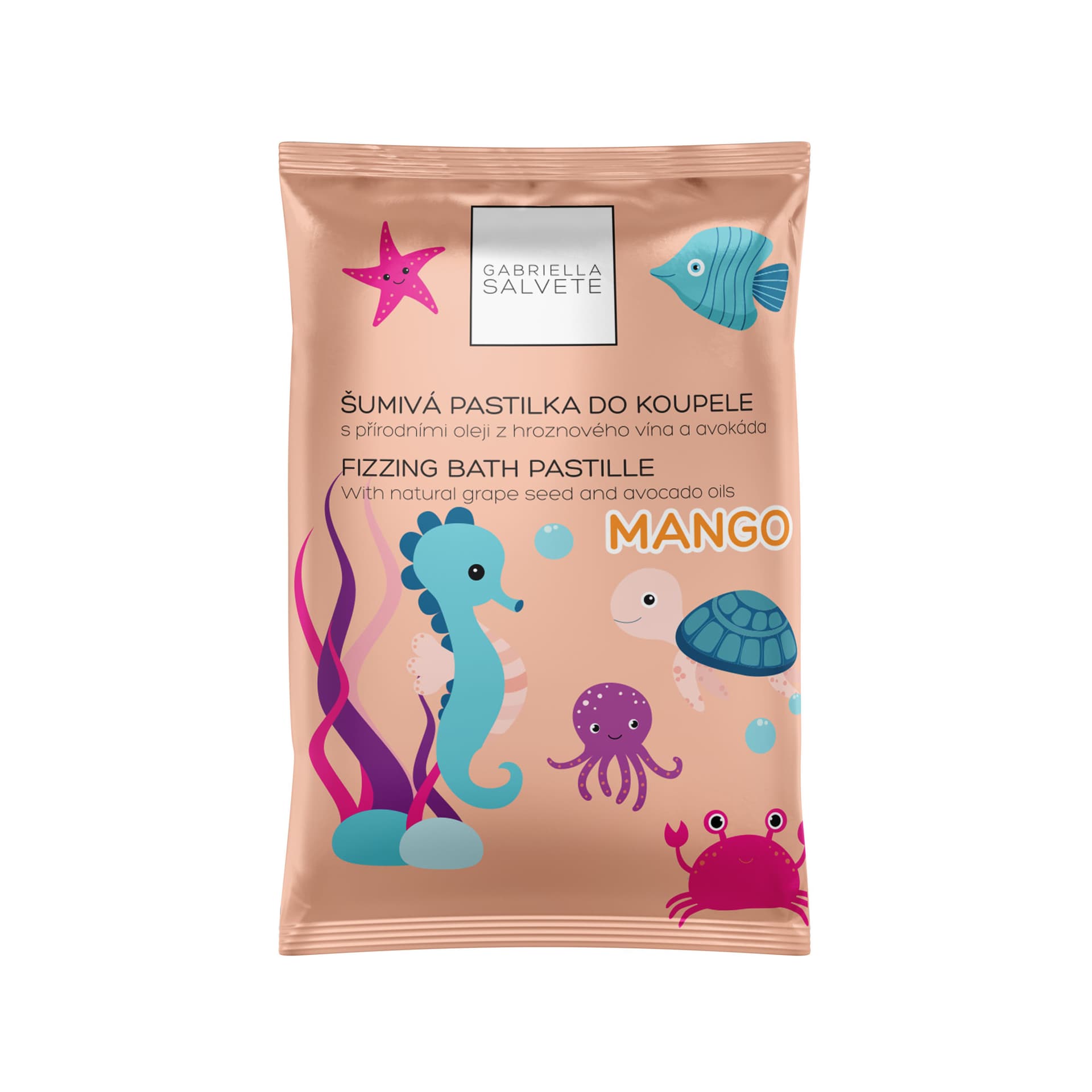 

Gabriella Salvete Mango Fizzing Bath Pastille Pianka do kąpieli 40g (W)