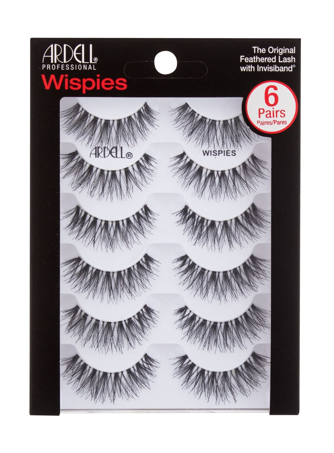 

Ardell Black The Original Feathered Lash Wispies Sztuczne rzęsy 6 szt (W)