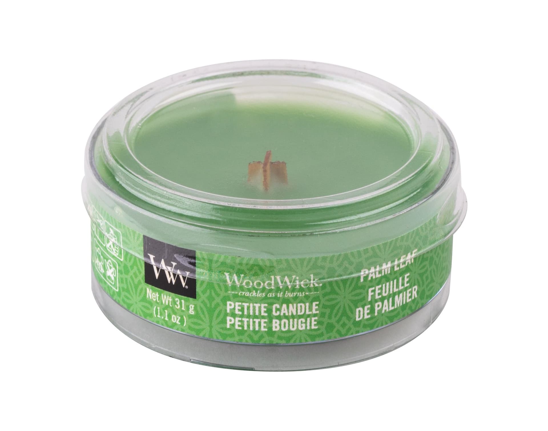 

WoodWick Palm Leaf Świeczka zapachowa 31g (U)