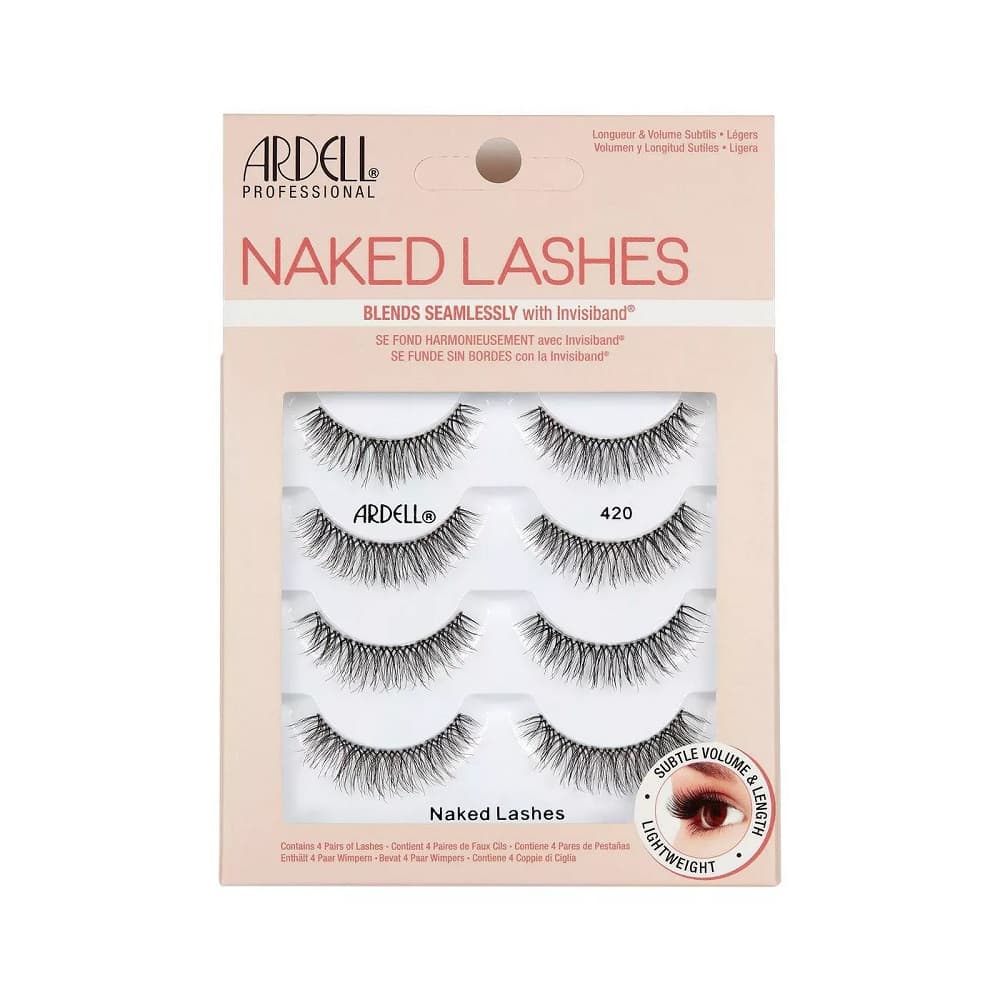 

Ardell Black 420 Naked Lashes Sztuczne rzęsy 4 szt (W)
