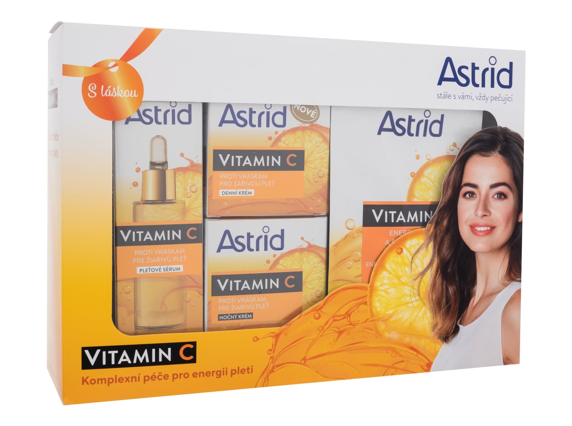 

Astrid Vitamin C Serum do twarzy 30ml Serum do twarzy 30ml + krem do twarzy na dzień 50ml + krem do twarzy na noc 50ml + maseczka w płachcie 50ml + maseczka w płachcie 20ml (W)