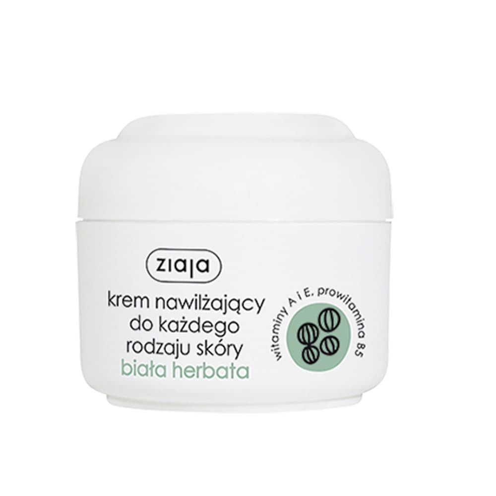 

Ziaja Krem nawilżający do każdego rodzaju skóry Biała Herbata 50ml
