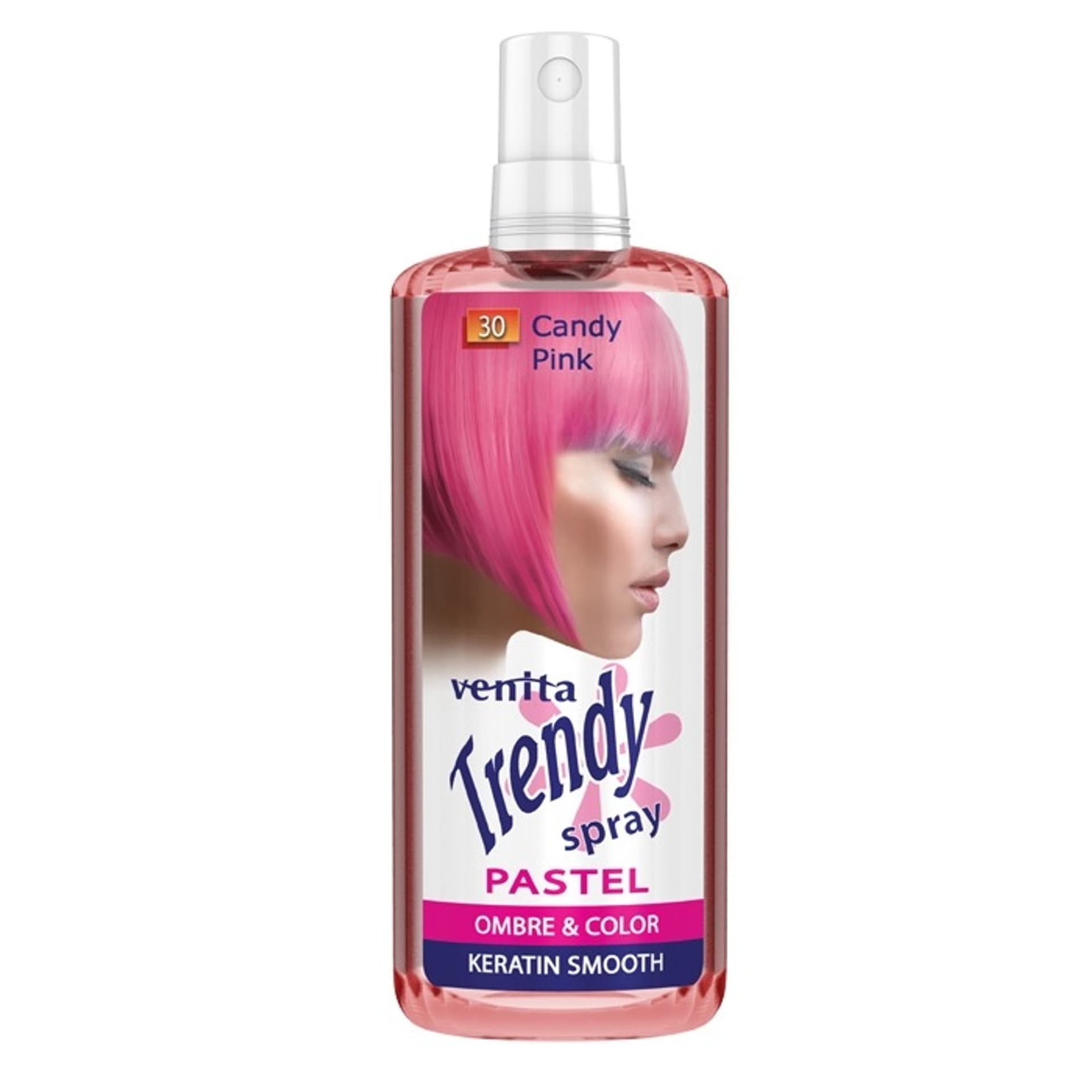 

VENITA Trendy Spray koloryzujący spray do włosów 30 Candy Pink 200ml