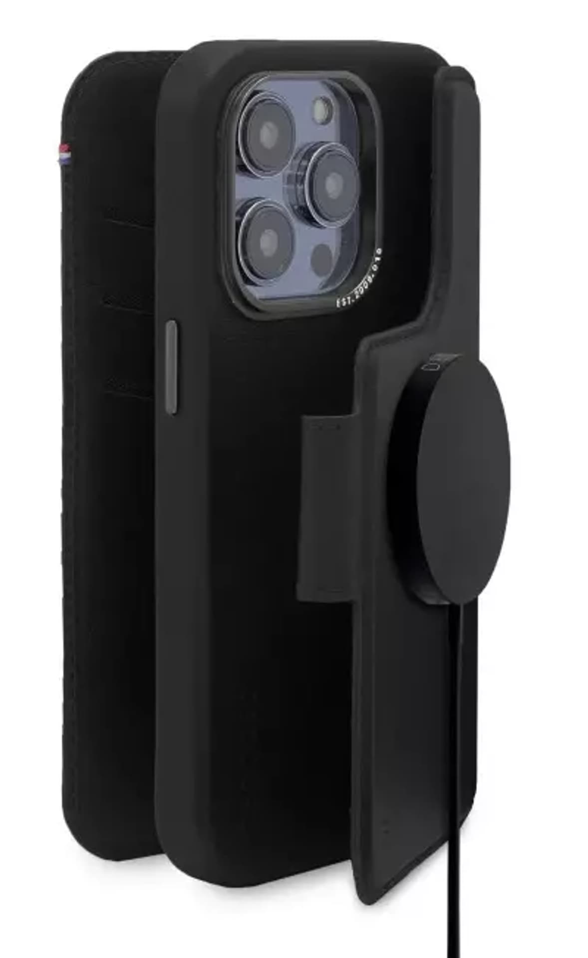 

Decoded Detachable Wallet – skórzana obudowa ochronna do iPhone 14 Pro Max kompatybilna z MagSafe (black)