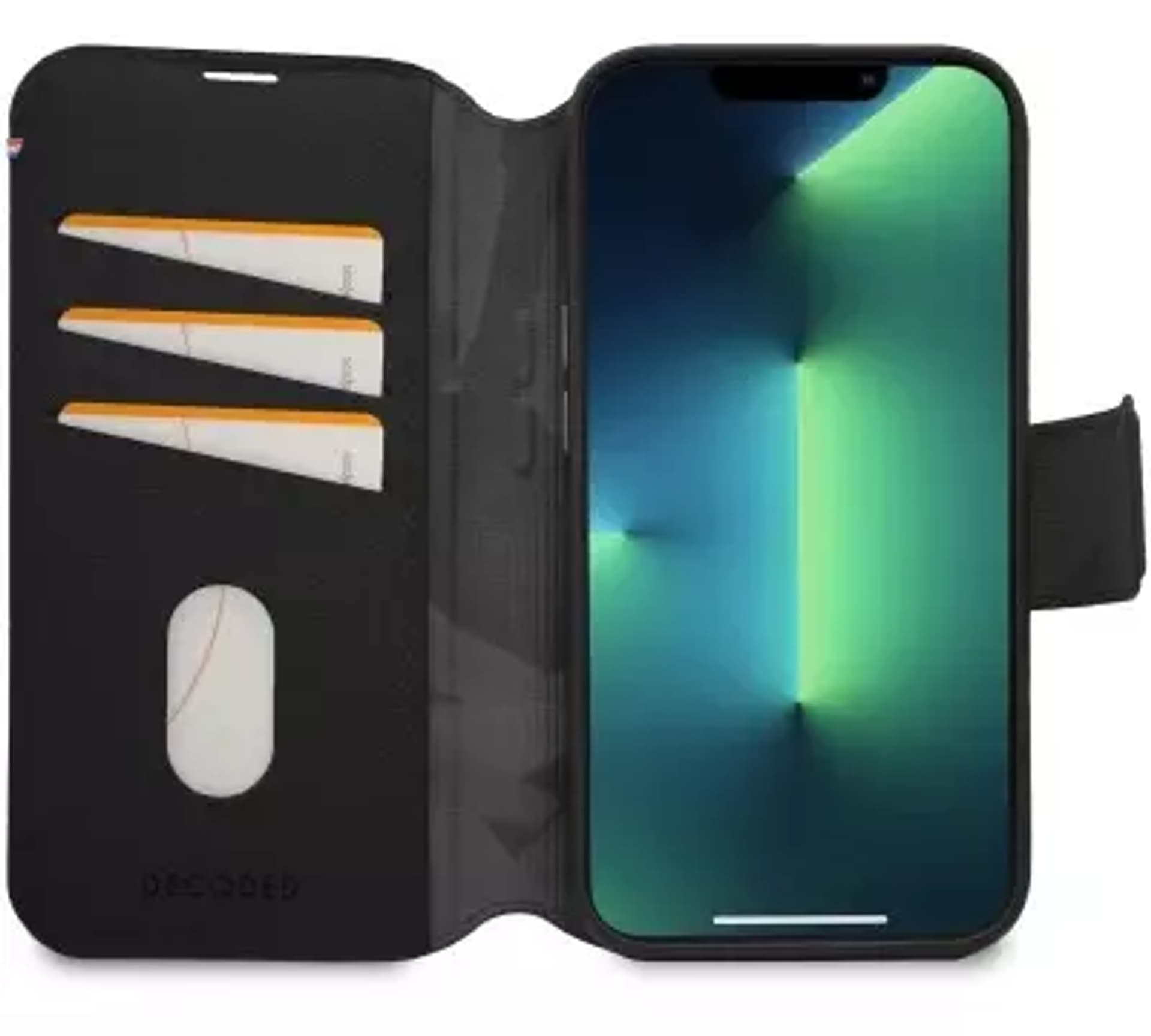 

Decoded Detachable Wallet – skórzana obudowa ochronna do iPhone 14 Pro kompatybilna z MagSafe (black)