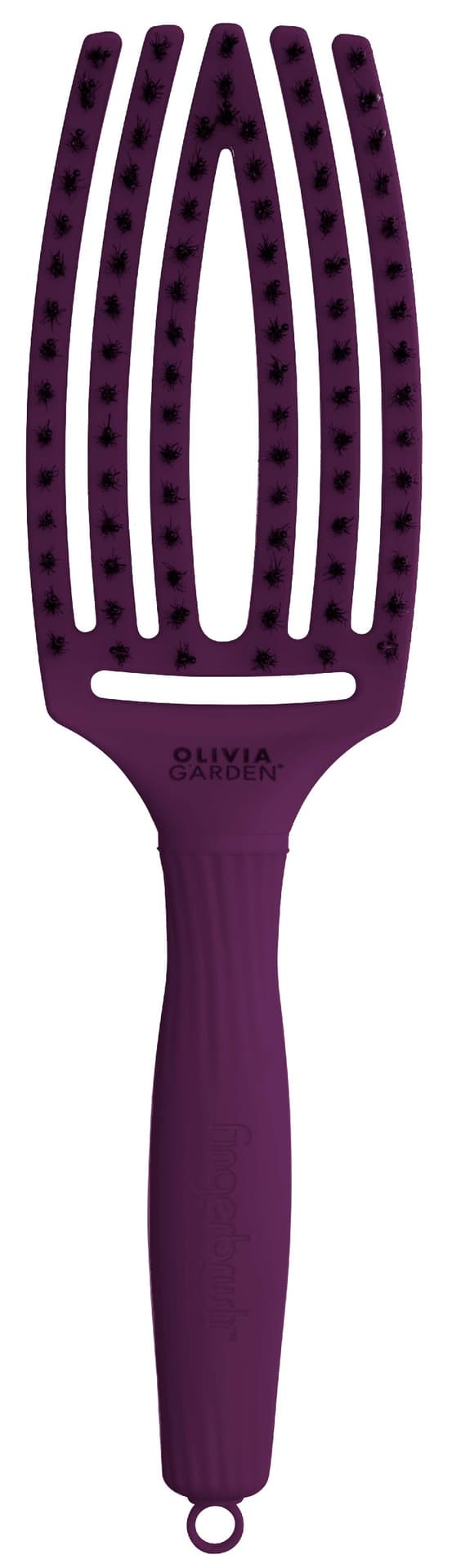 

OLIVIA GARDEN Fingerbrush Combo Szczotka do rozczesywania włosów Amazonki Deep Purple 1szt