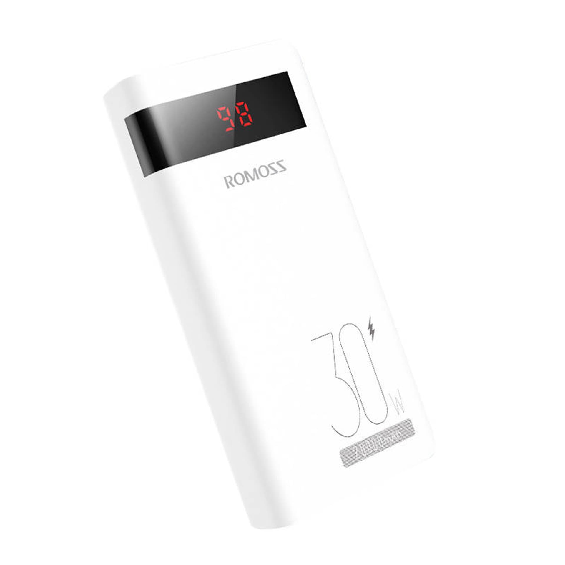 

Powerbank Romoss Sense6PS Pro 20000mAh, 30W (biały)