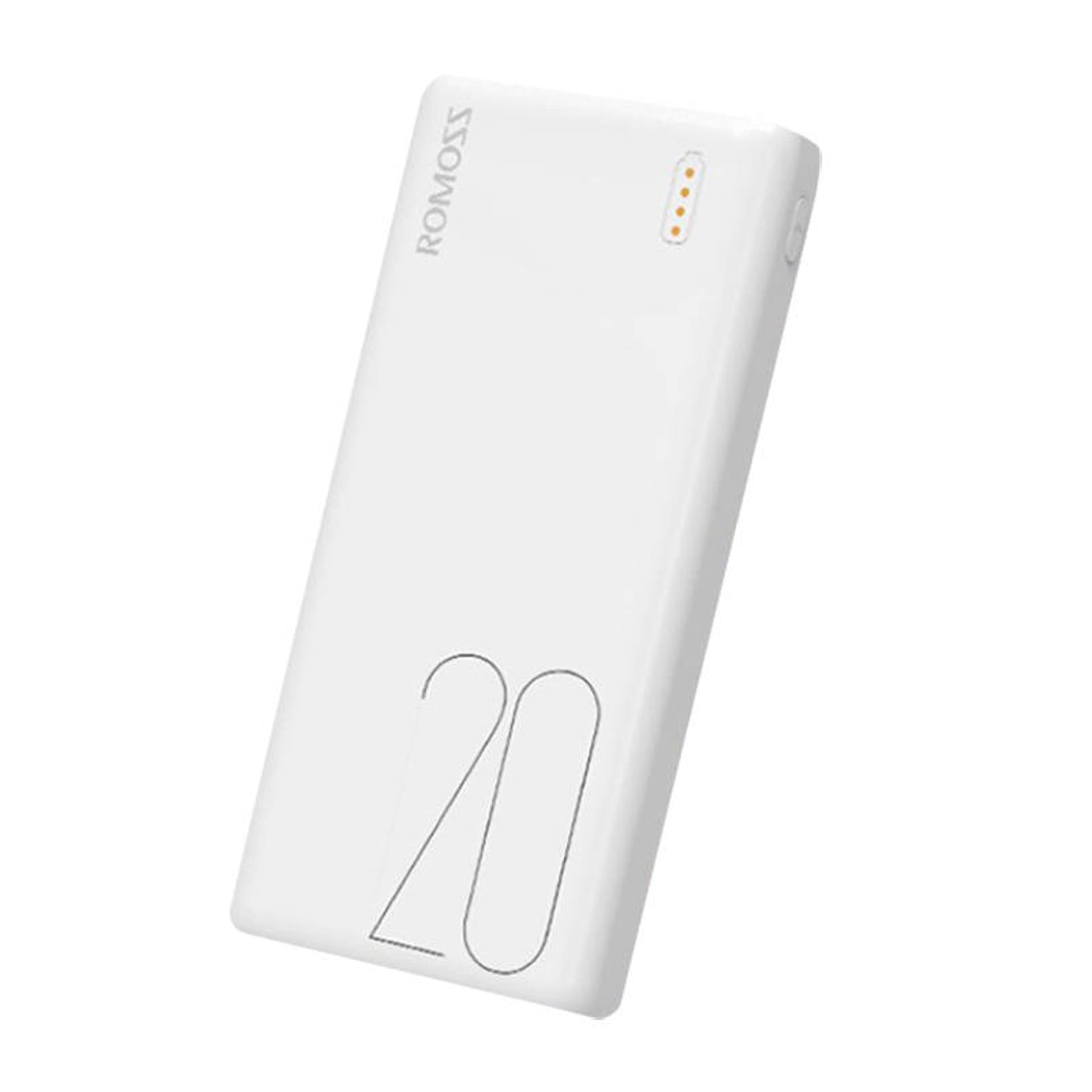 

Powerbank Romoss Simple 20, 20000mAh (biały)