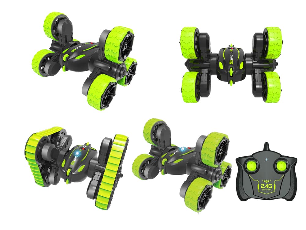 

Pojazd Auto Stunt R/C Zdalnie Sterowany 2w1 Wymienne Koła