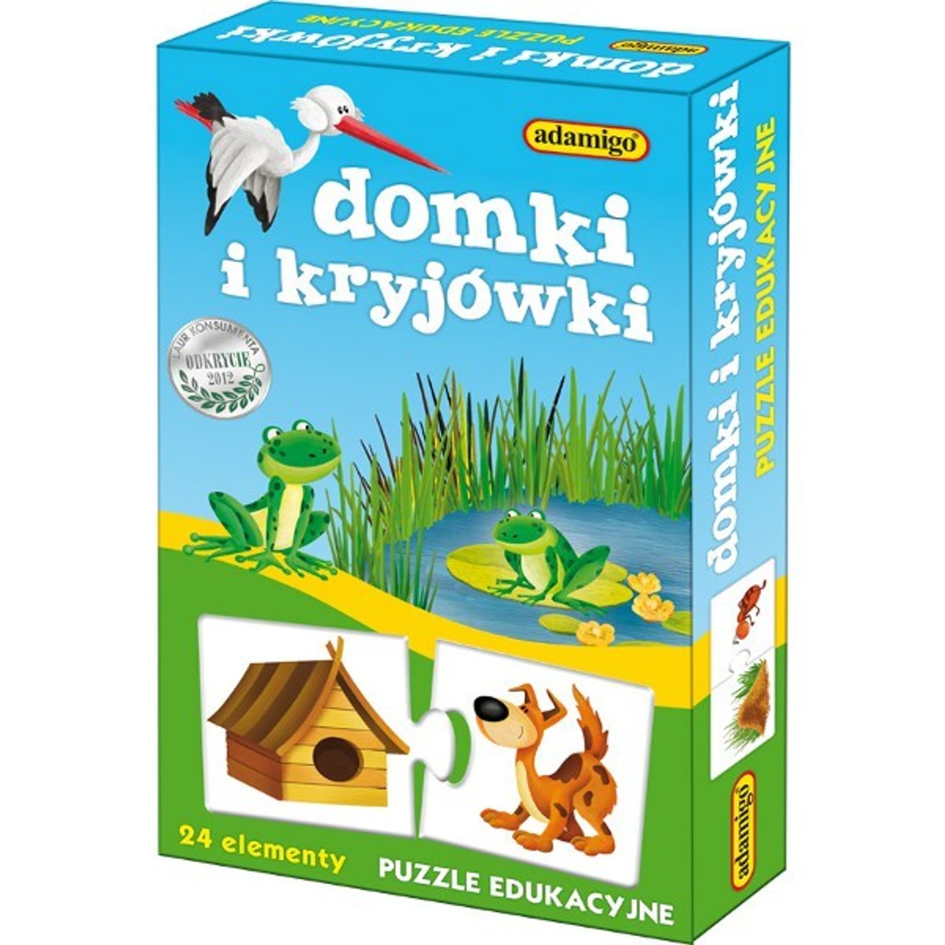 

Puzzle Edukacyjne - Domki i Kryjówki