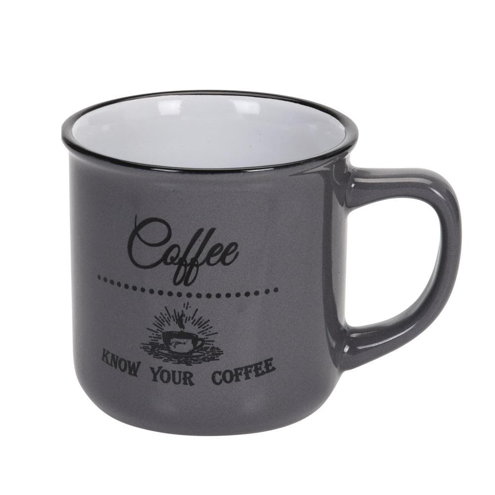 

Komplet ceramicznych kubków Coffee wzór1
