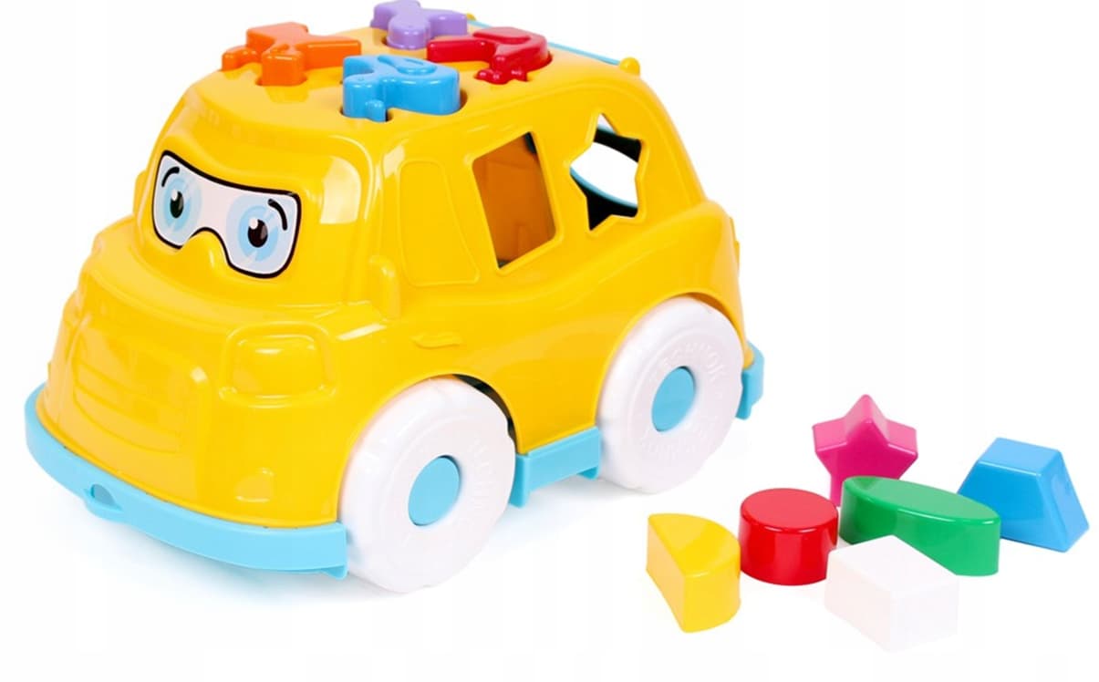 

Autobus edukacyjny Zabawny sorter KLOCKI KSZTAŁTY