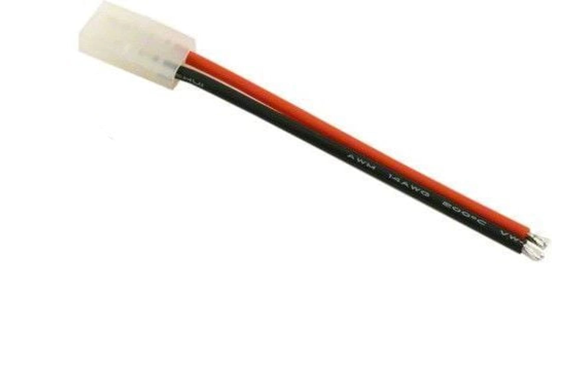 

WTYCZKA Tamiya z przewodem 14AWG 10cm - MĘSKA