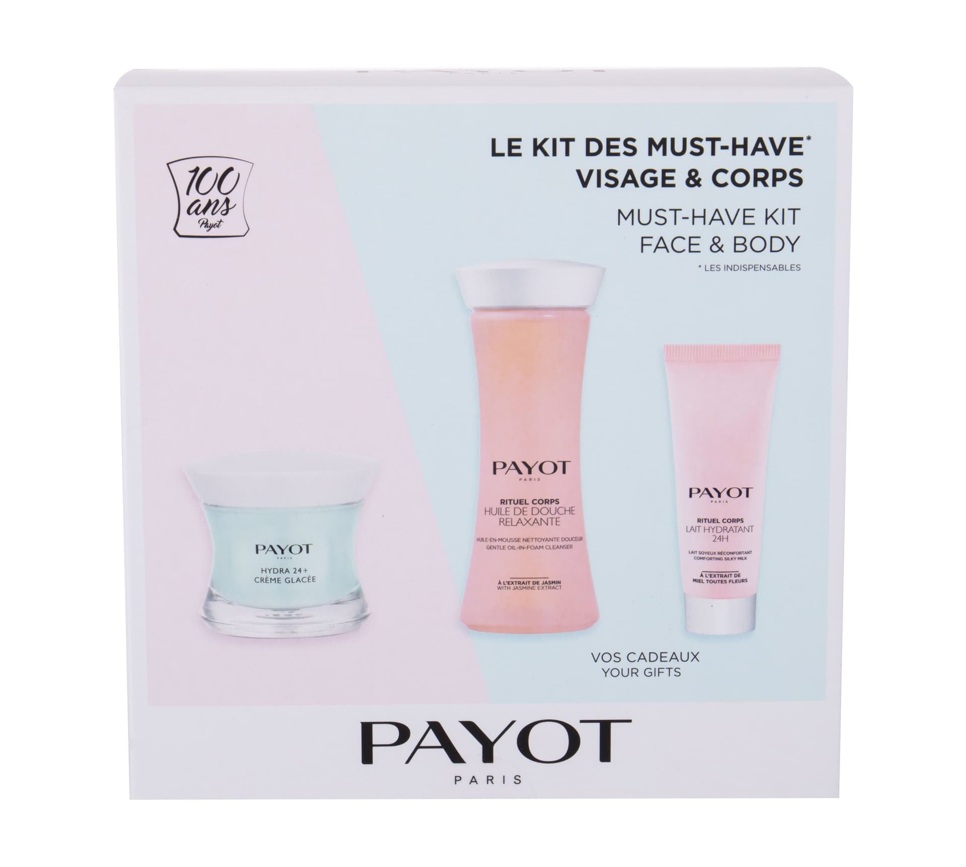 

PAYOT Creme Glacee Hydra 24+ Krem do twarzy na dzień 50ml Krem na dzień 50ml + Pianka Rituel Corps 125ml + Mleczko do ciała Rituel Corps 25ml (W)