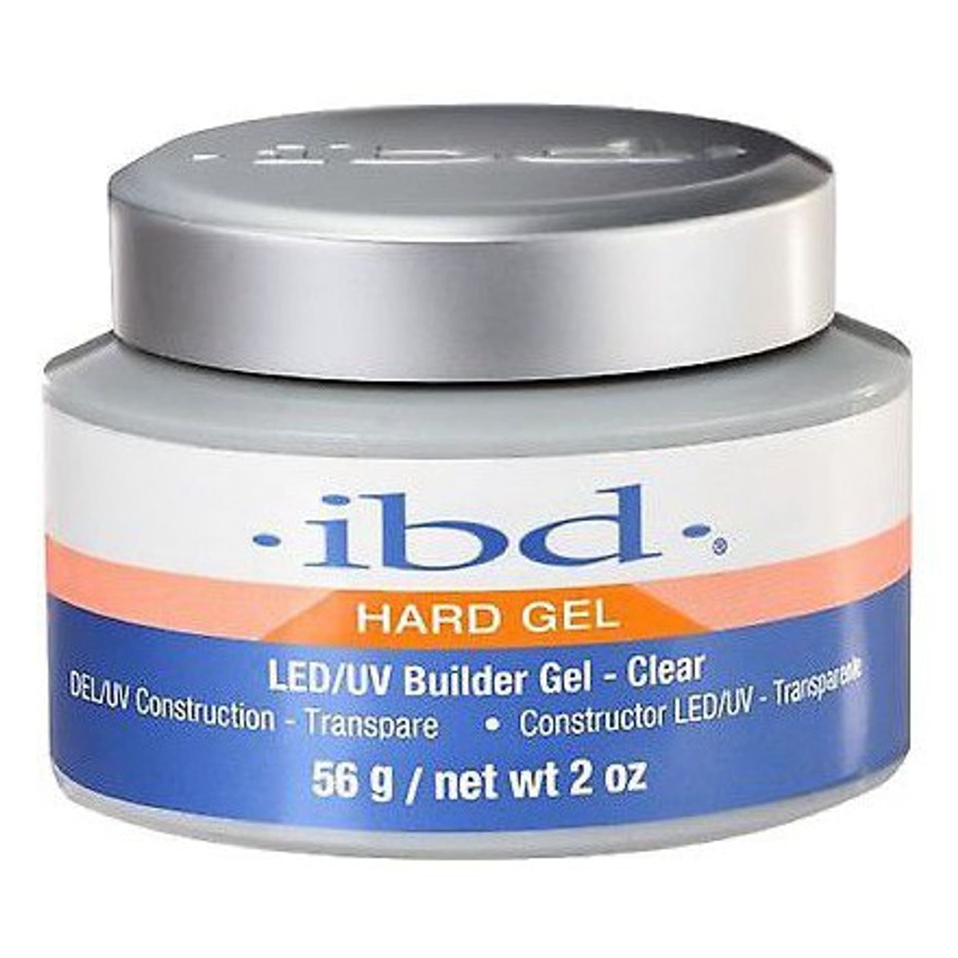 

IBD Hard Builder Gel LED/UV żel budujący Clear 56g
