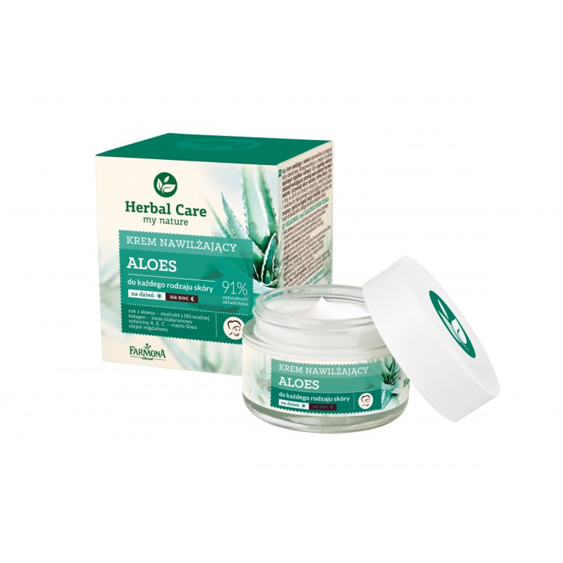 

Farmona Herbal Care Krem nawilżający z aloesem na dzień i noc 50ml