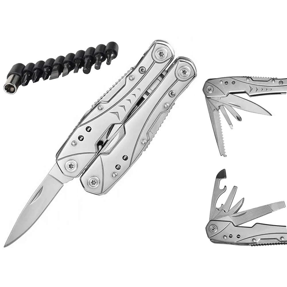 

Narzędzie wielofunkcyjne Multitool Scyzoryk kombinerki śrubokręt z Etui 23w1