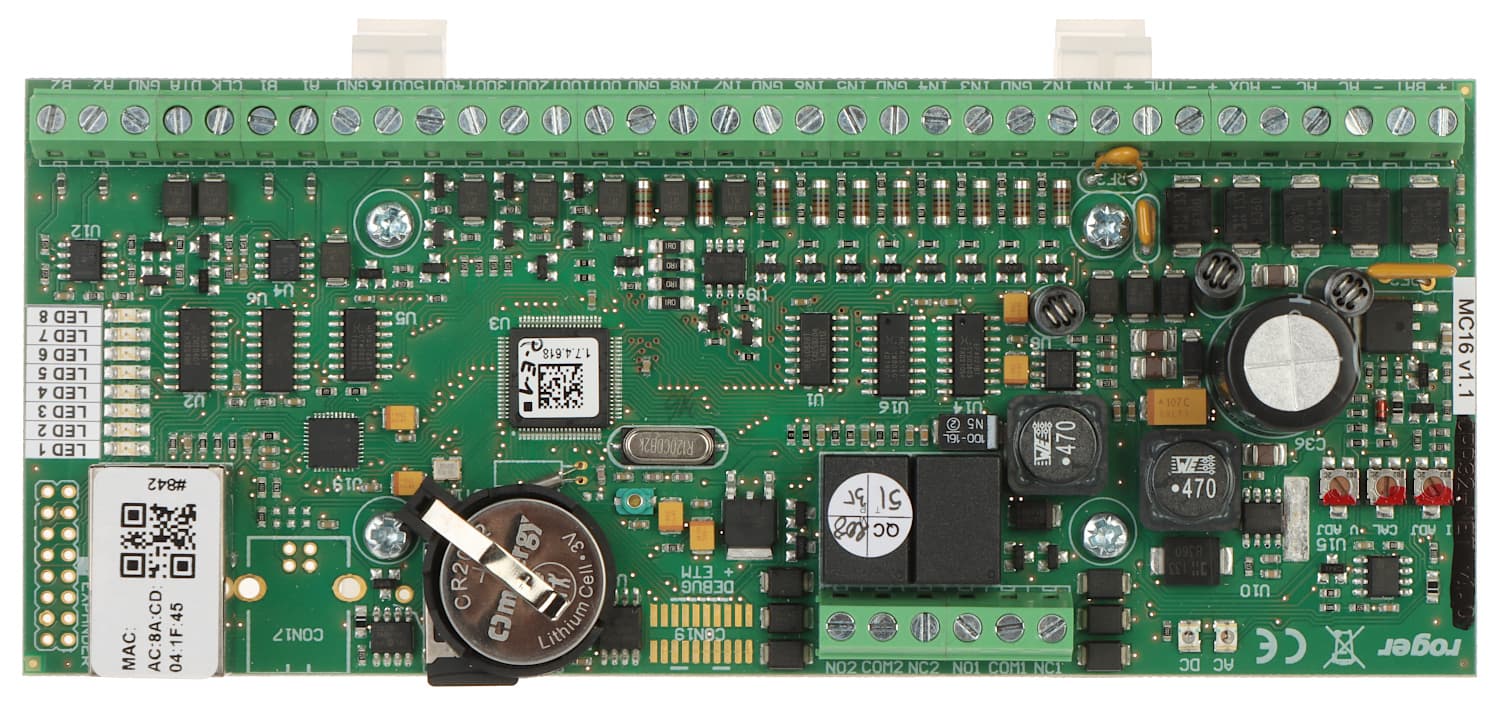 

MODUŁ KONTROLERA DOSTĘPU MC16-PAC-EX-1 ROGER