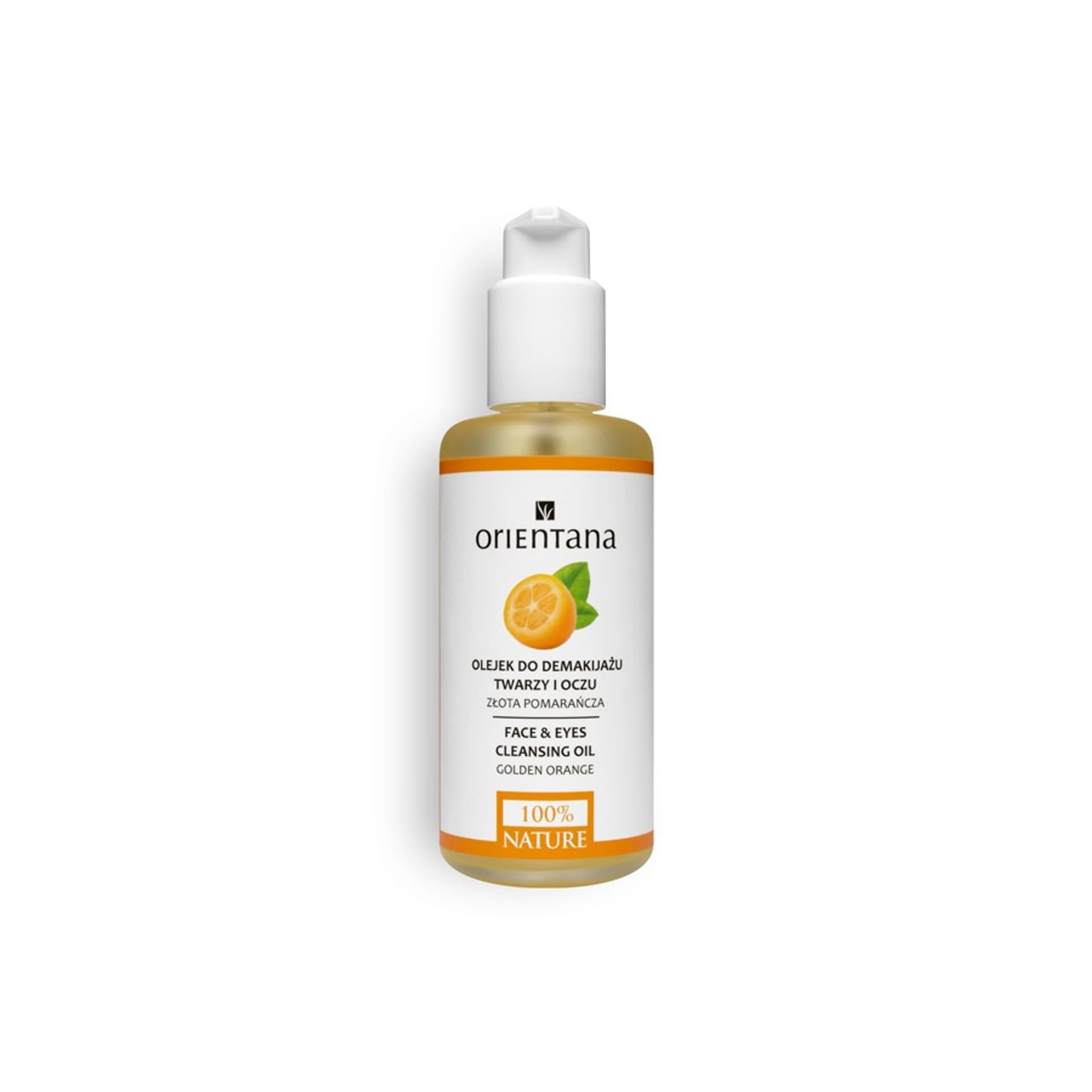 

ORIENTANA Olejek do demakijażu twarzy i oczu - Złota Pomarańcza 150ml