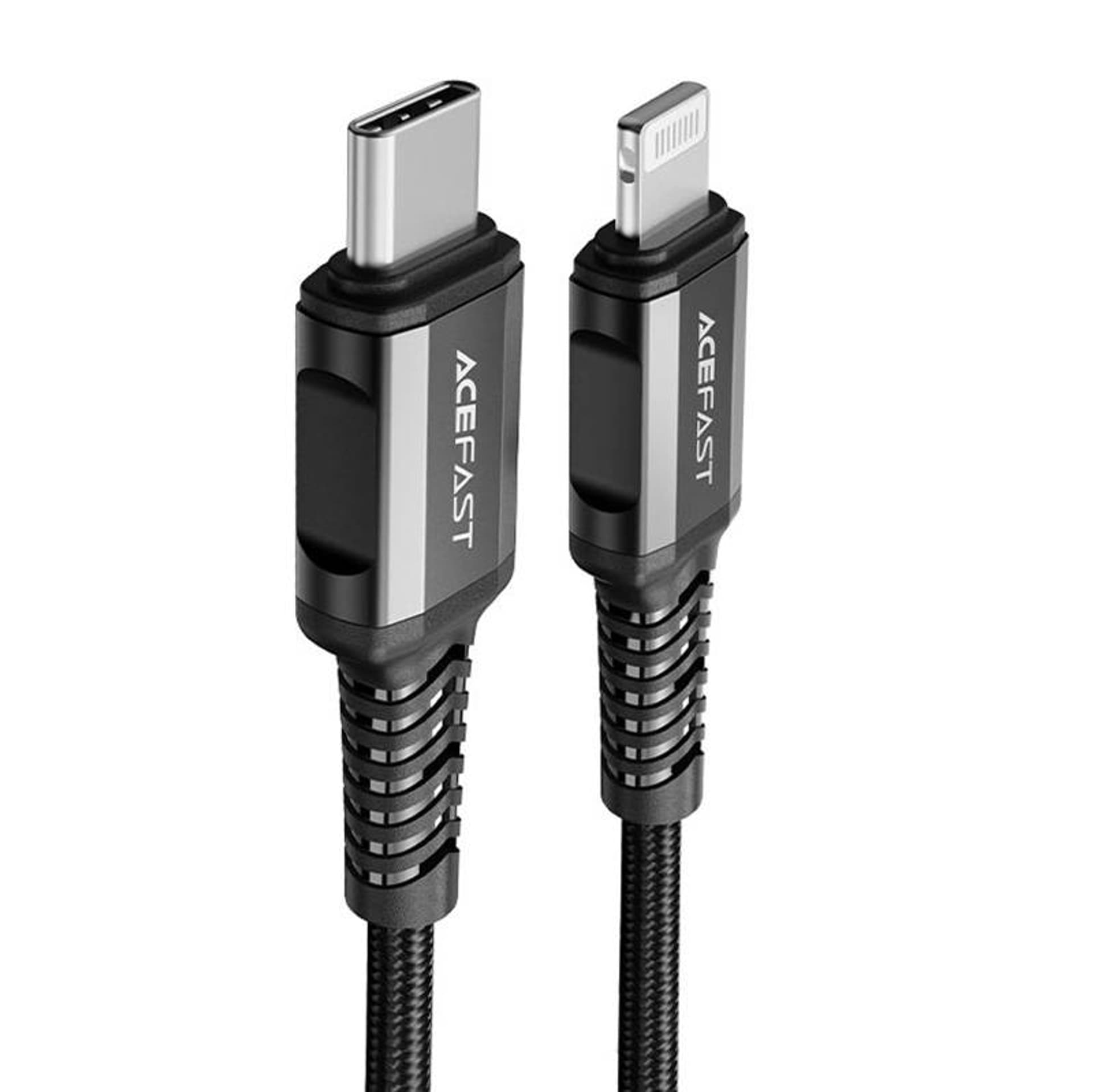 

Kabel USB-C do Lightning Acefast C1-01, 1.2m (czarny)