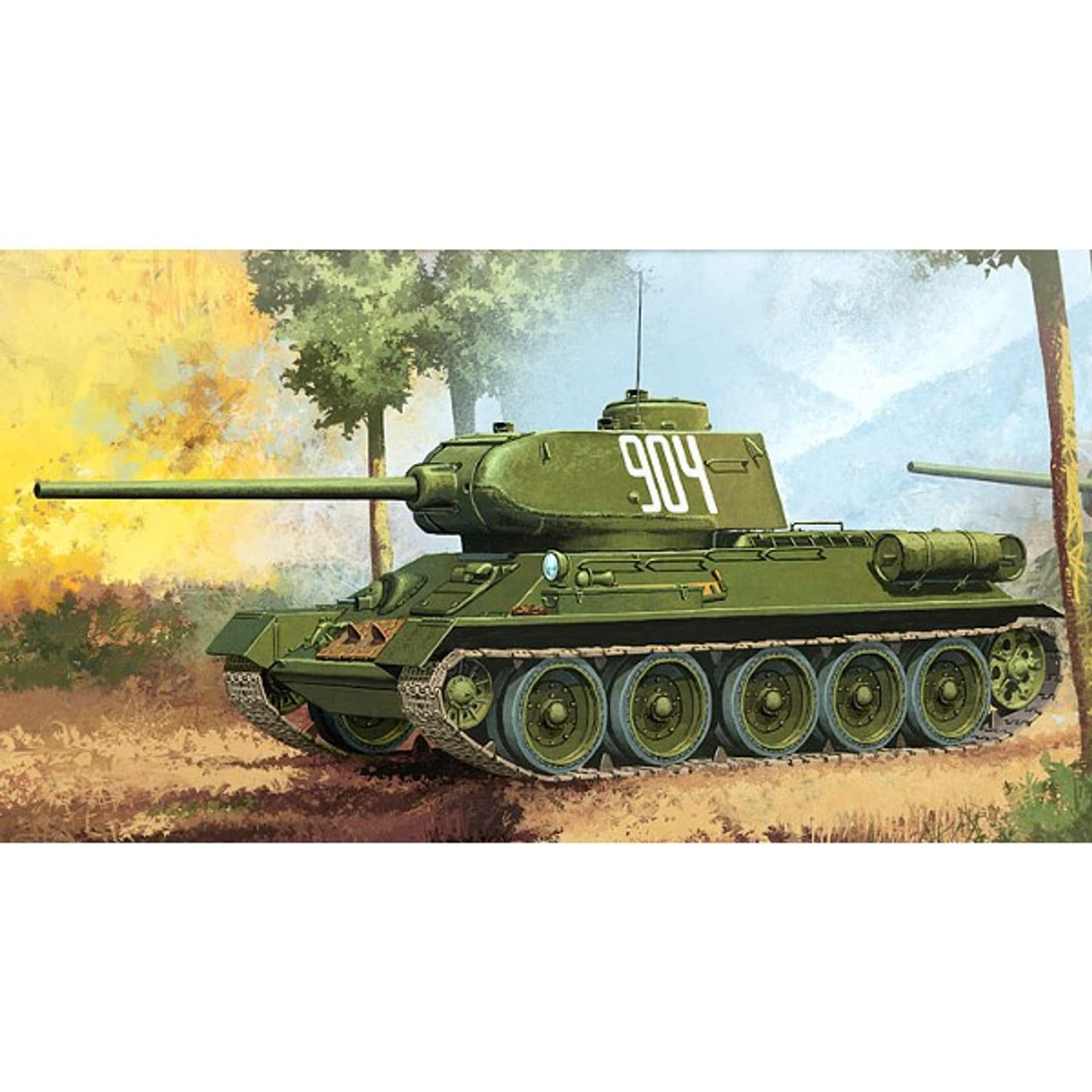 

ACADEMY T34/85 '112facto ry produktion'