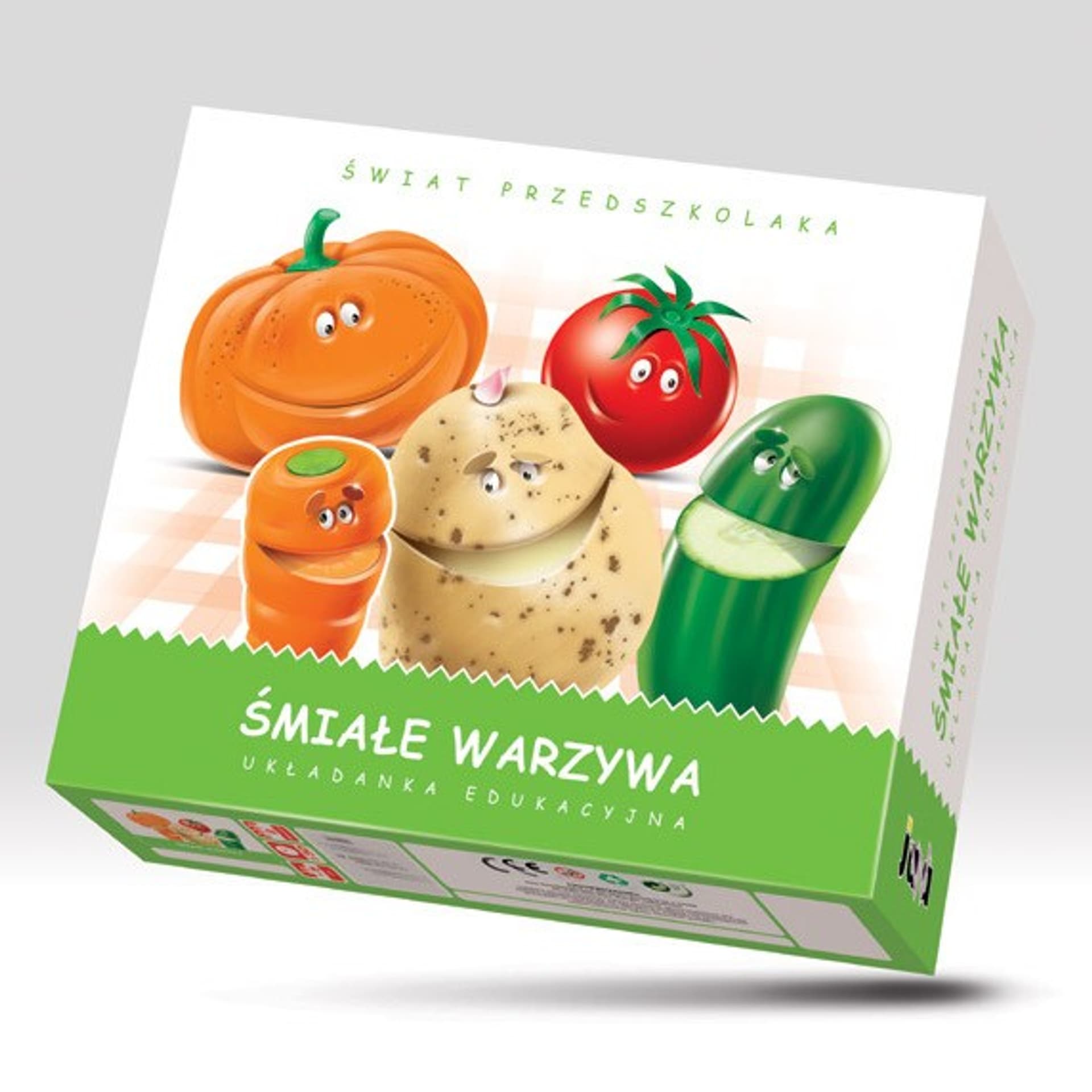 

Układanka Śmiałe Warzywa
