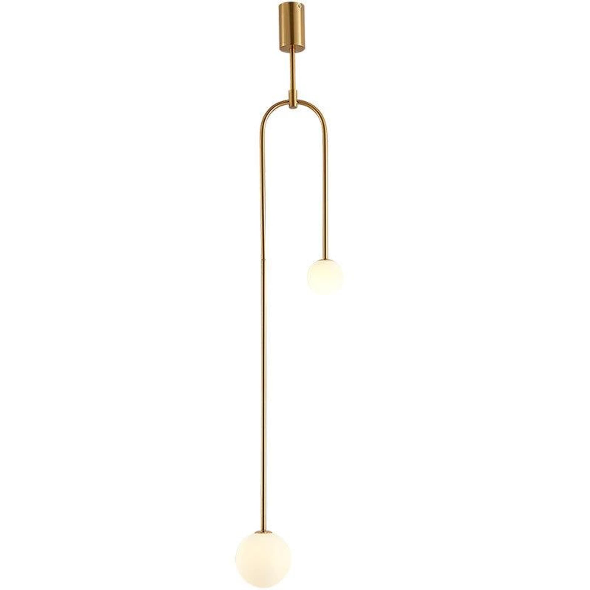 

Lampa wisząca LOOP złota 123 cm (Kolor Złoty)