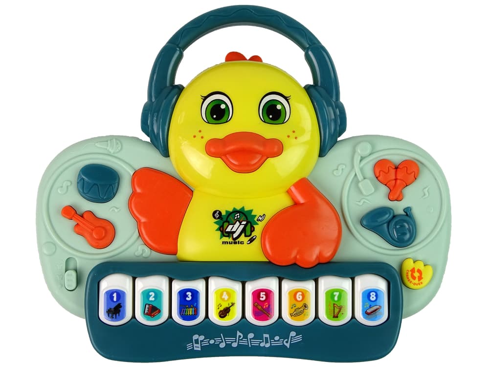 

Interaktywne Pianinko Kaczuszka DJ Dźwięk Instrumenty Muzyczne Melodie