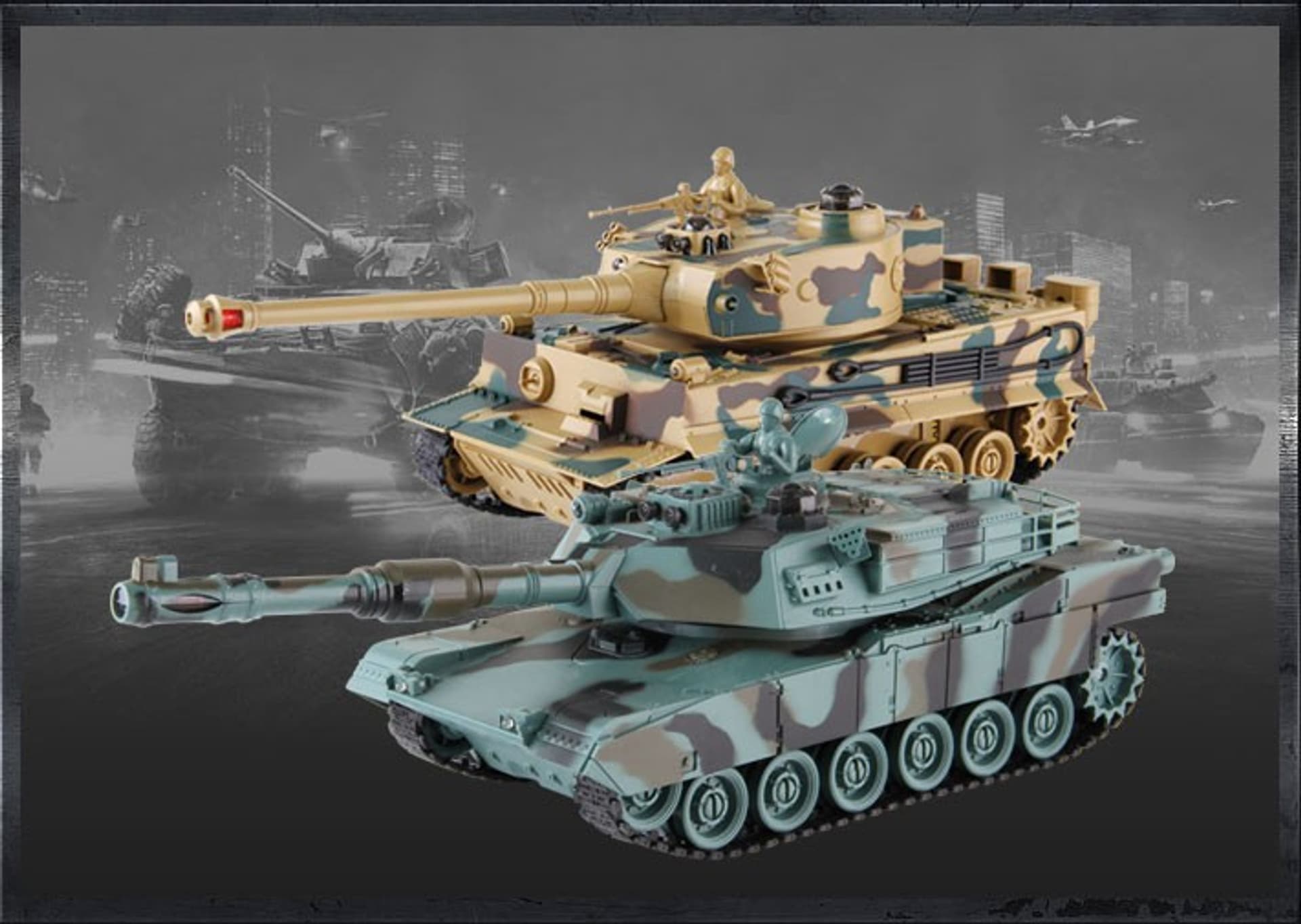

CZOŁGI ZDALNIE STEROWANE M1A2 Abrams, German Tiger
