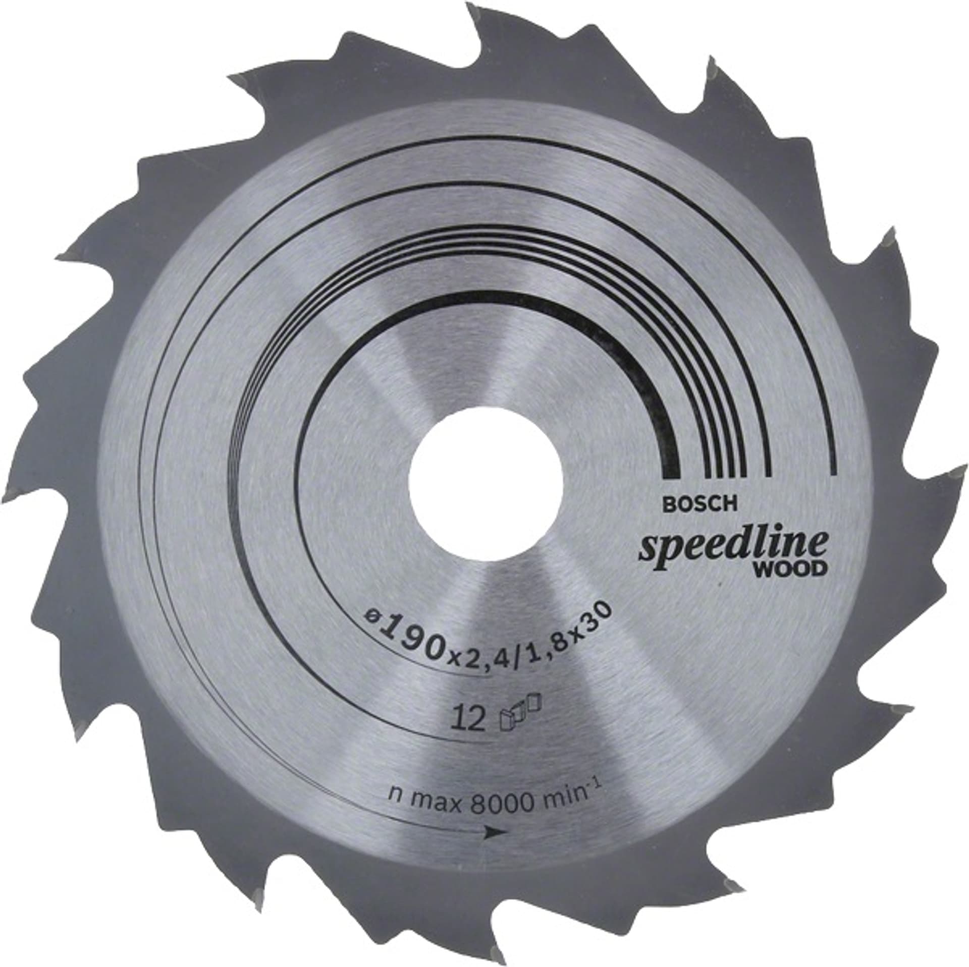 

PIŁA TARCZOWA H SPEEDLINE 190*2,6*30Z12