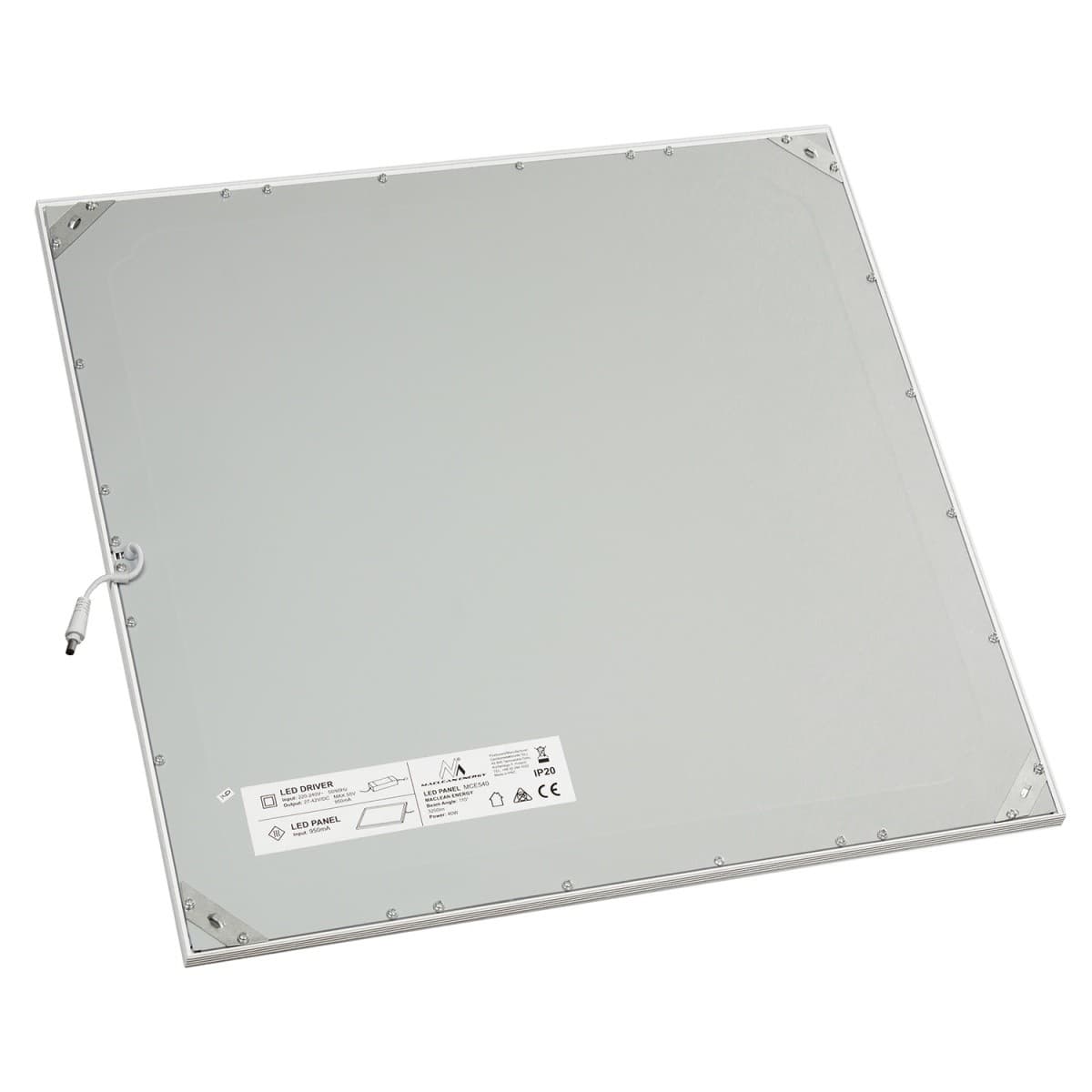 

Panel Led Sufitowy 40W 3200lm MCE540 NW