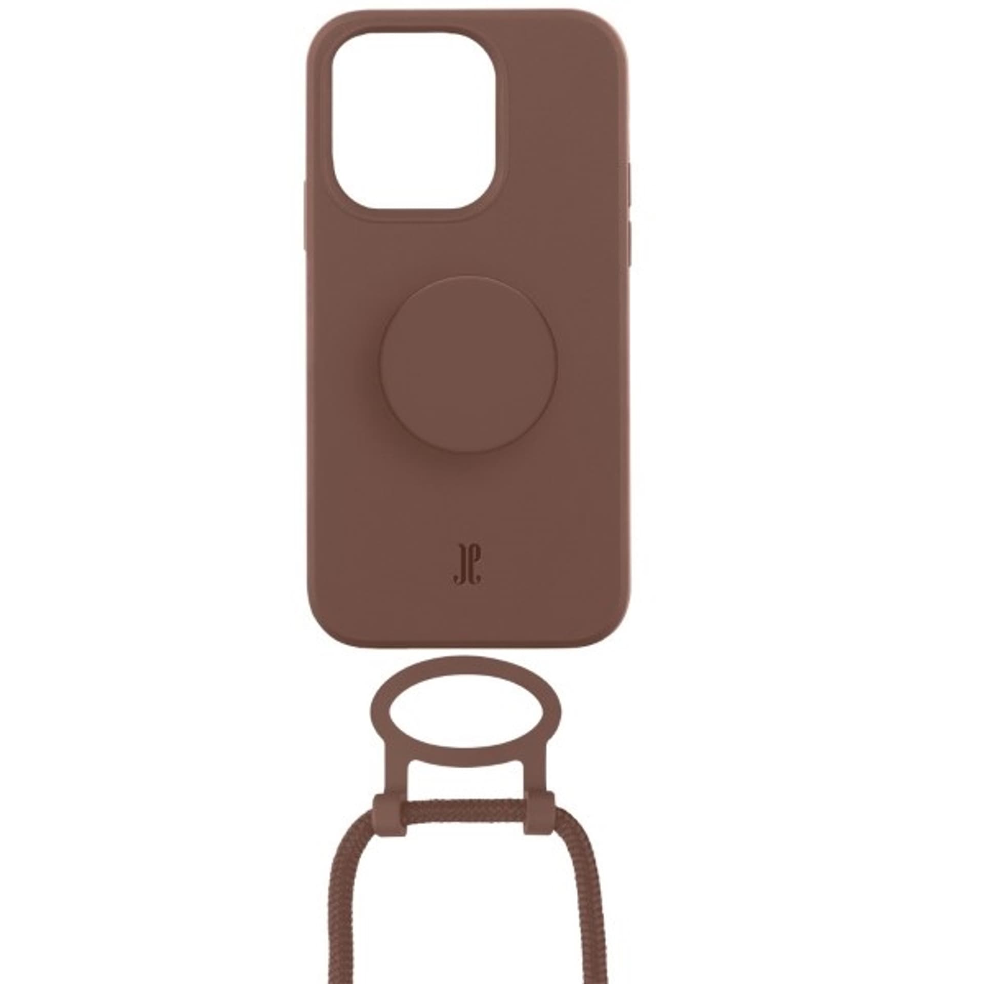 

Etui JE PopGrip iPhone 13 Pro Max 6,7" brązowy/brown sugar 30139 AW/SS23 (Just Elegance)