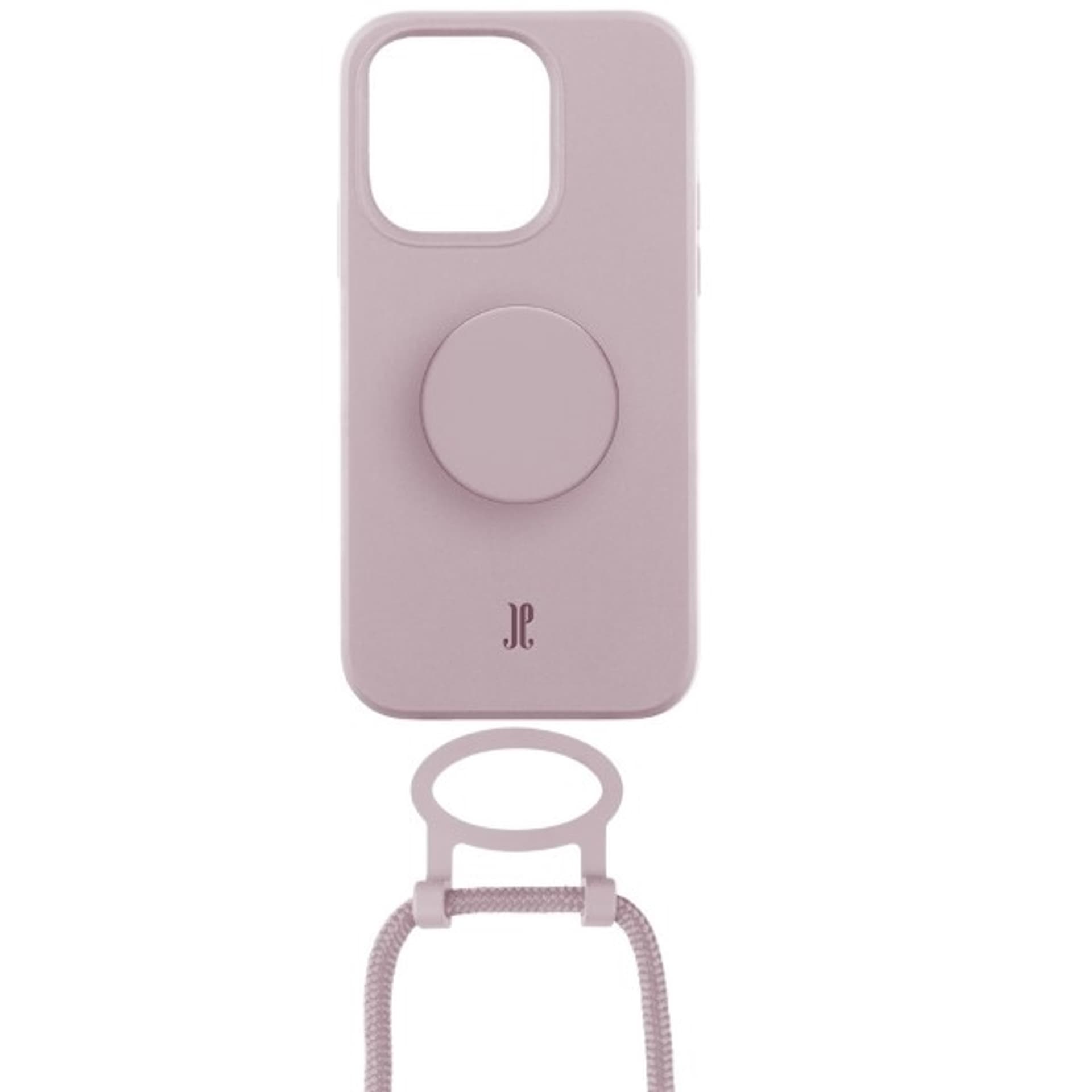 

Etui JE PopGrip iPhone 14 Pro Max 6.7" jasno rózowy/rose breath 30191 (Just Elegance)