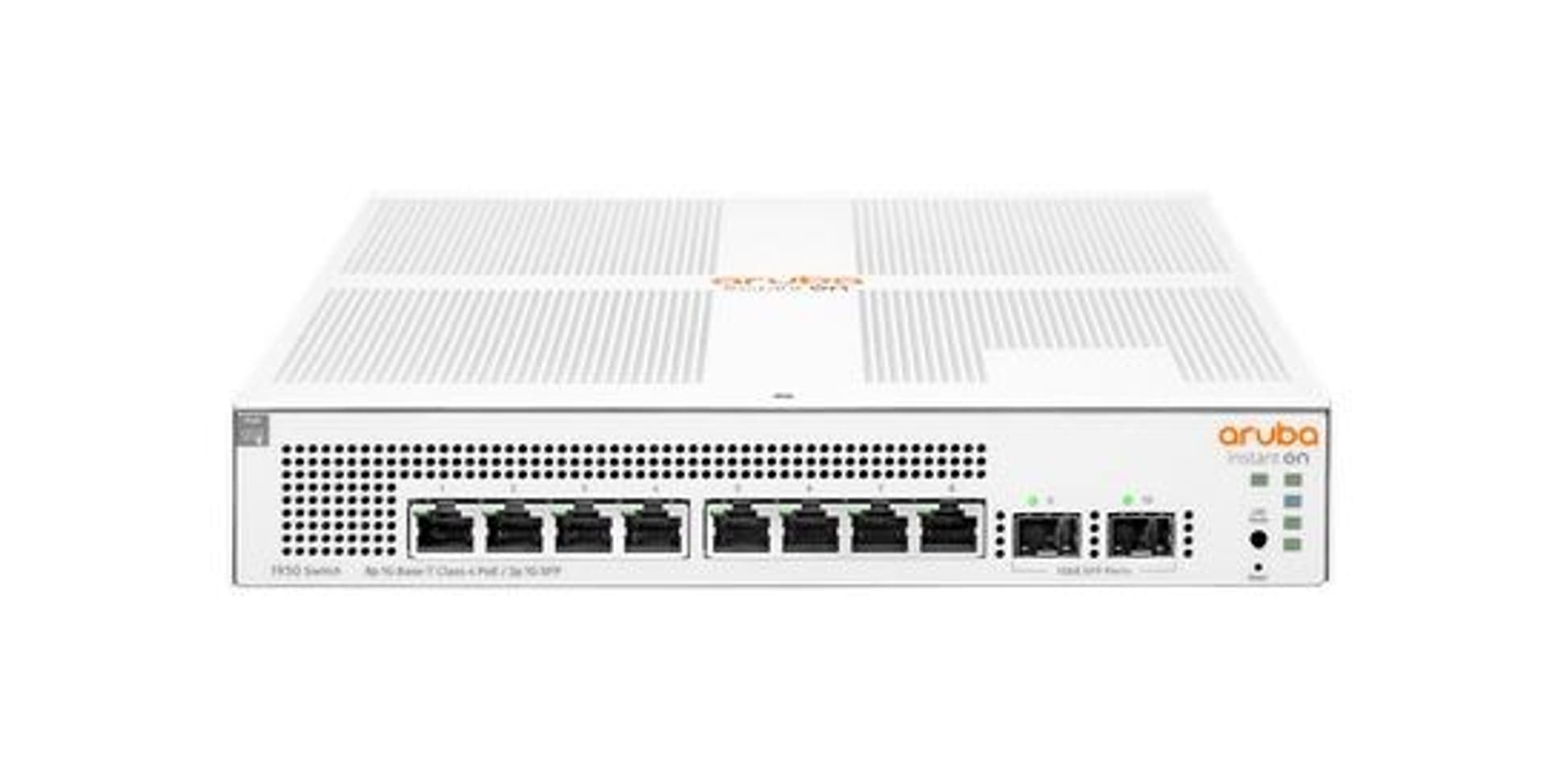

Przełącznik Aruba Instant On PoE 8x1GbE 2xSFP 124W PoE JL681A