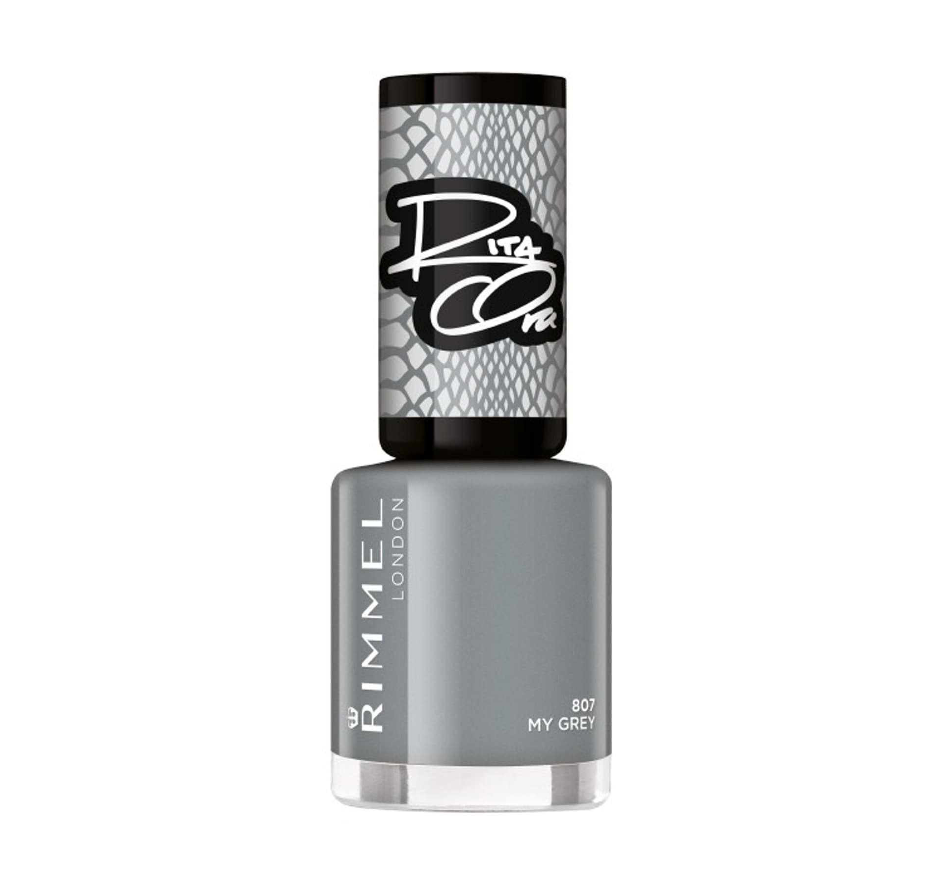 

Rimmel London 807 My Grey By Rita Ora 60 Seconds Lakier do paznokci 8ml (W)