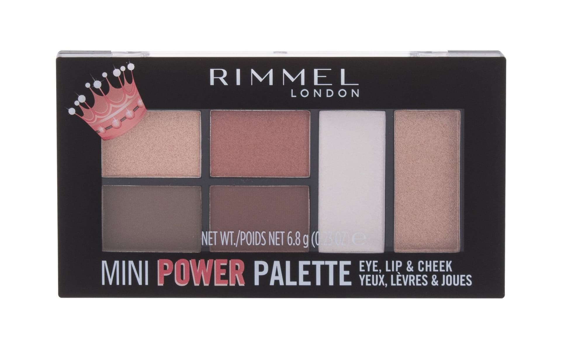 

Rimmel London 003 Queen Mini Power Palette Zestaw kosmetyków 6,8g (W)