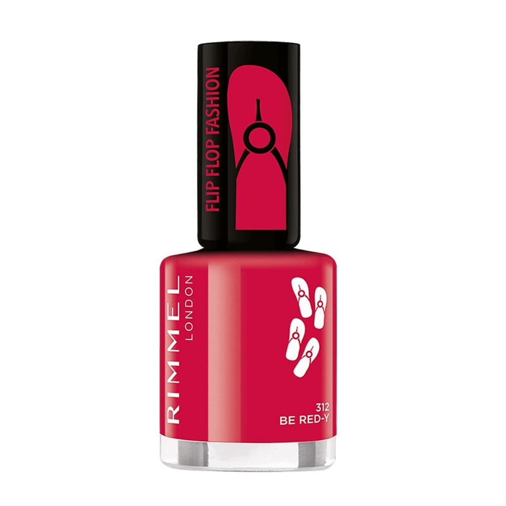 

Rimmel London 312 Be Red-y Super Shine 60 Seconds Lakier do paznokci 8ml (W)