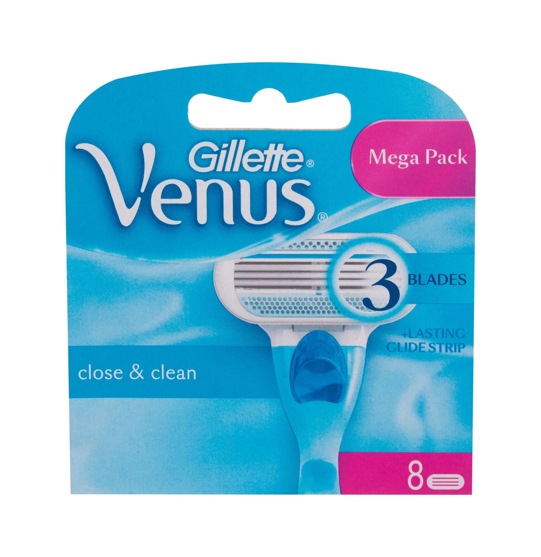 

Gillette Close Clean Venus Wkład do maszynki 8 szt (W)