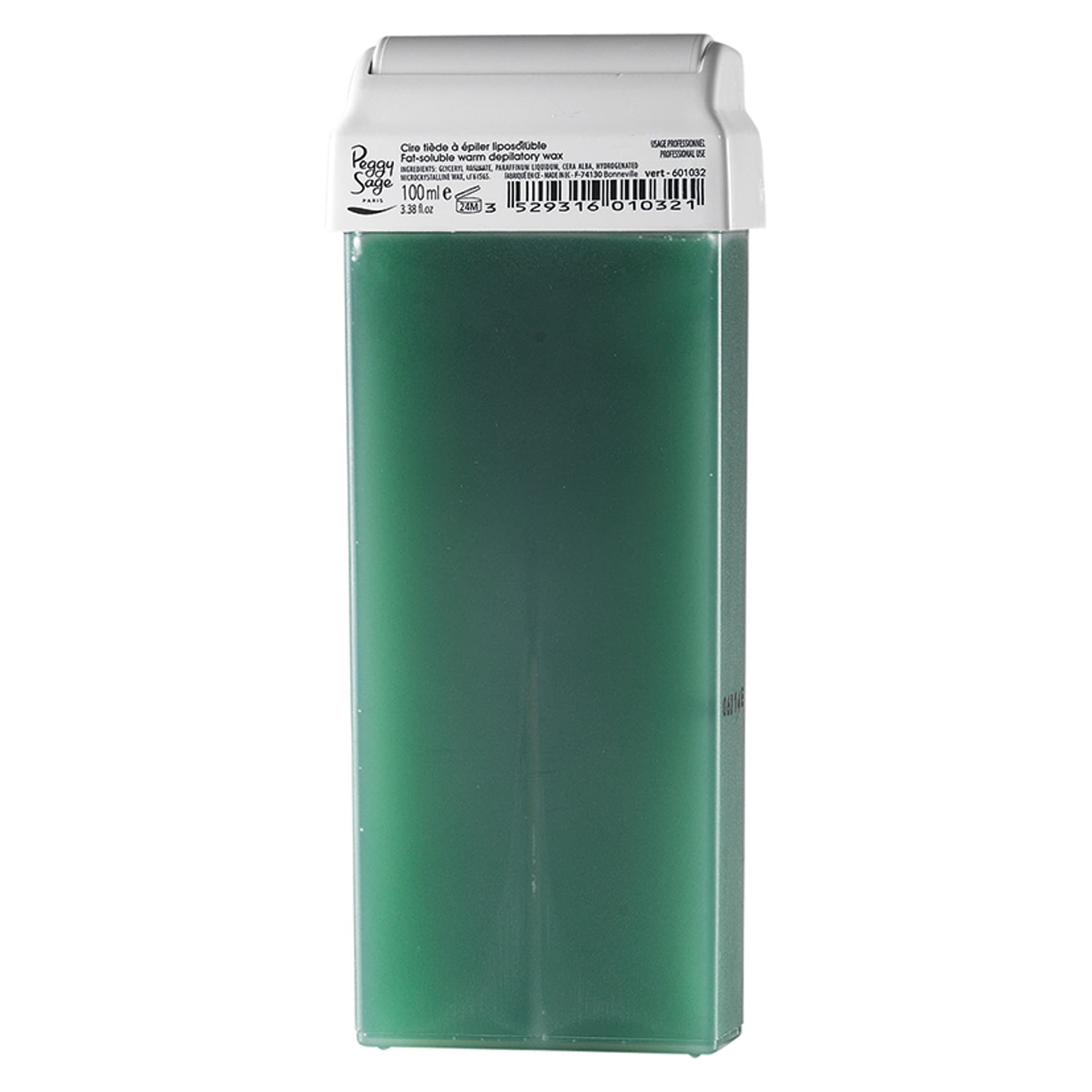 

PEGGY SAGE Fat-Soluble Warm Depilatory Wax Vertwkład wosku do depilacji Zielony 100ml