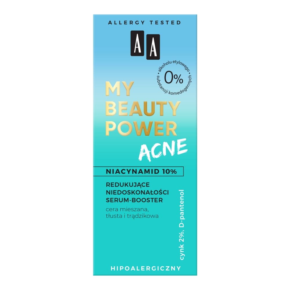

AA My Beauty Power Acne Serum-Booster redukujące niedoskonałości 30ml
