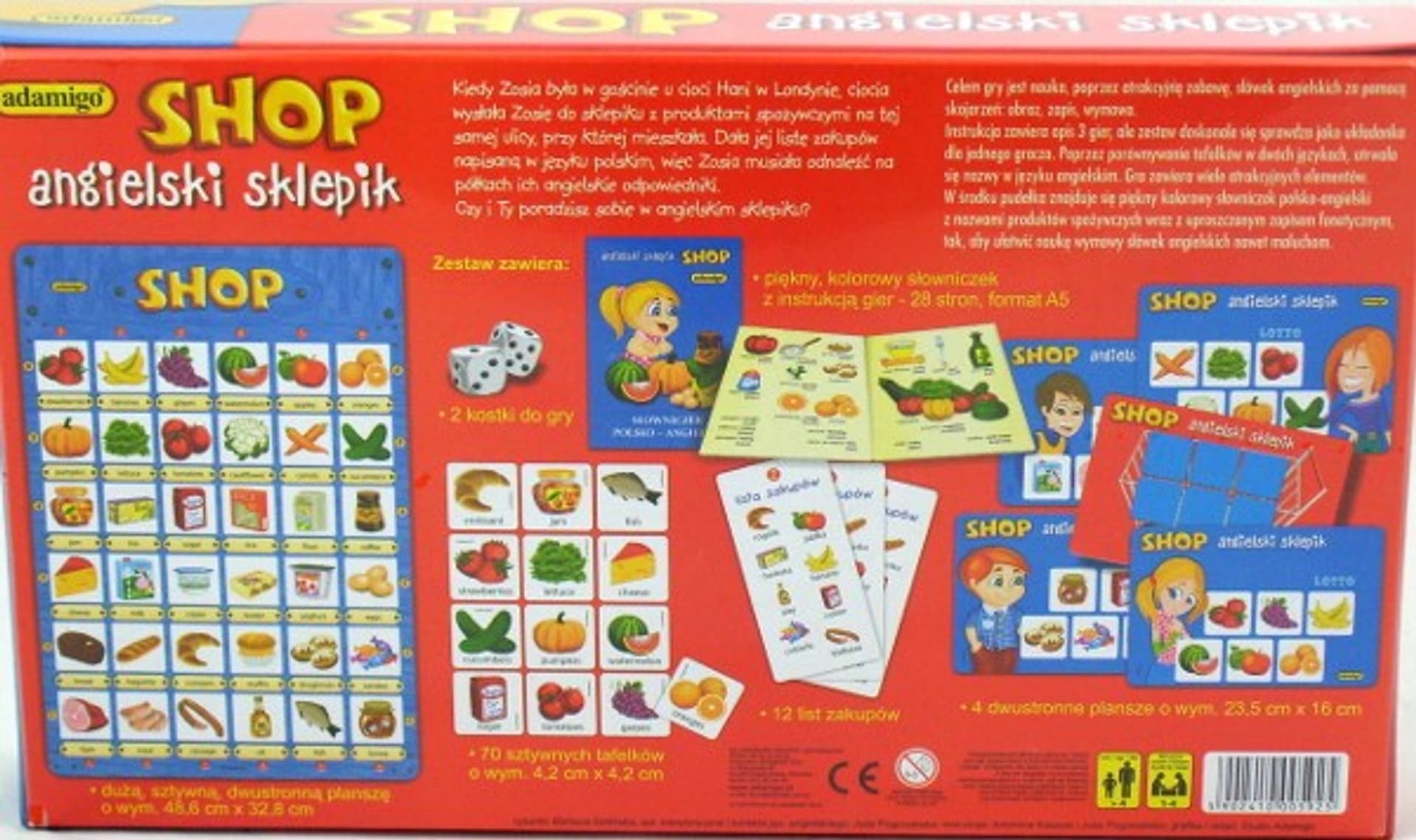 

Gra Angielski Sklepik