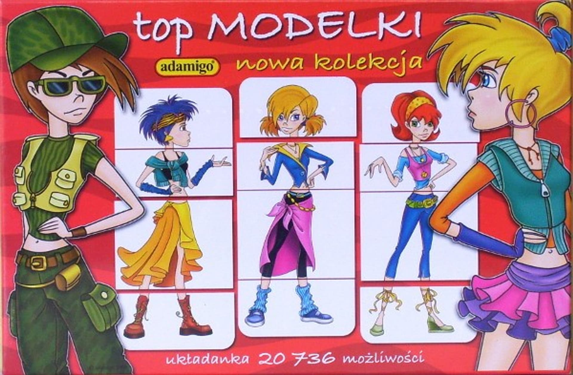 

Układanka Top Modelki