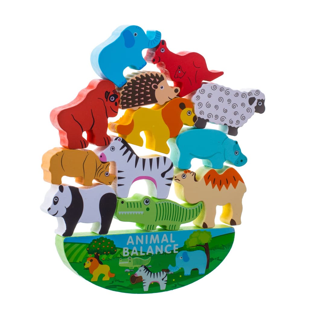 

Układanka gra balansujące zwierzątka safari