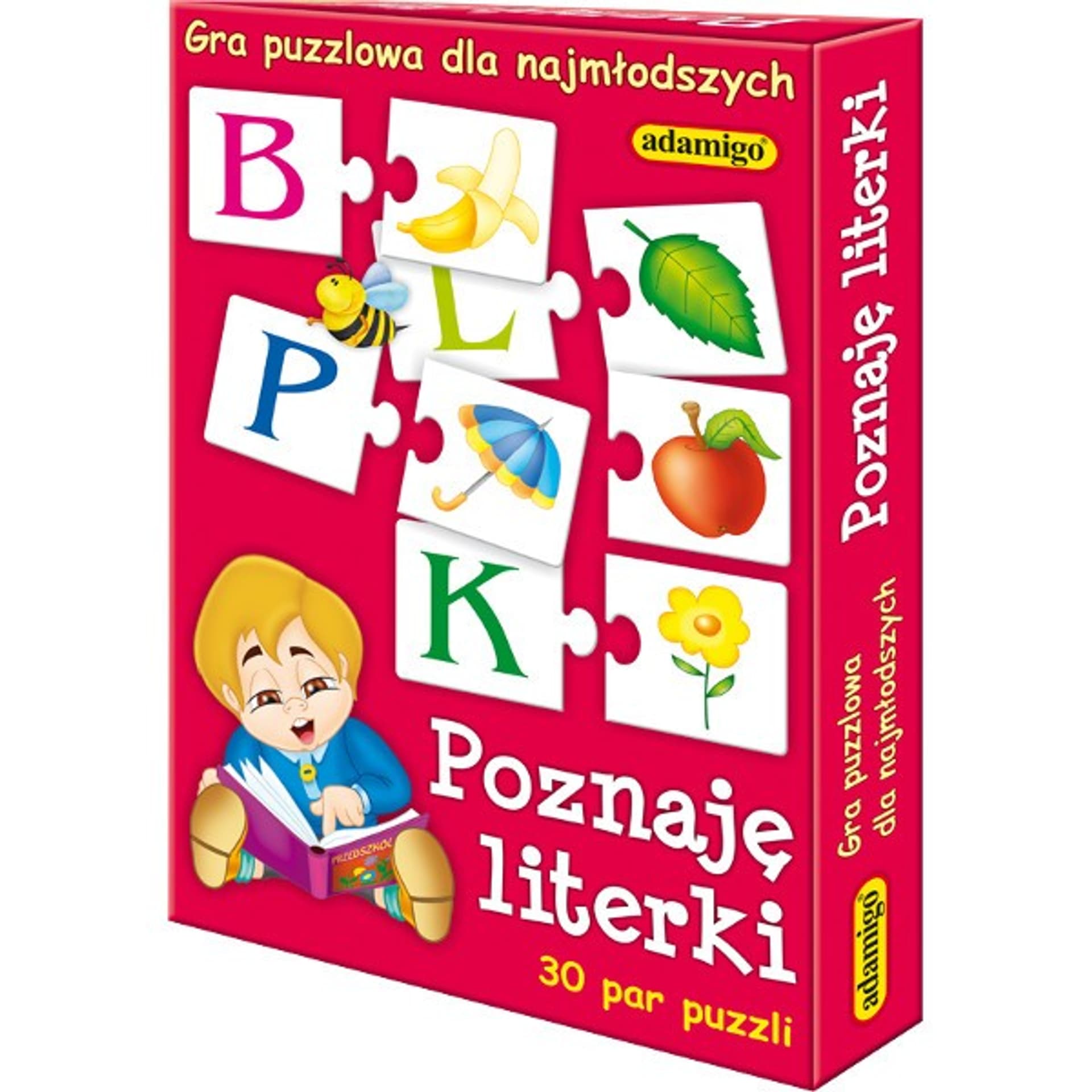 

GRA PUZZLOWA - POZNAJĘ LITERKI