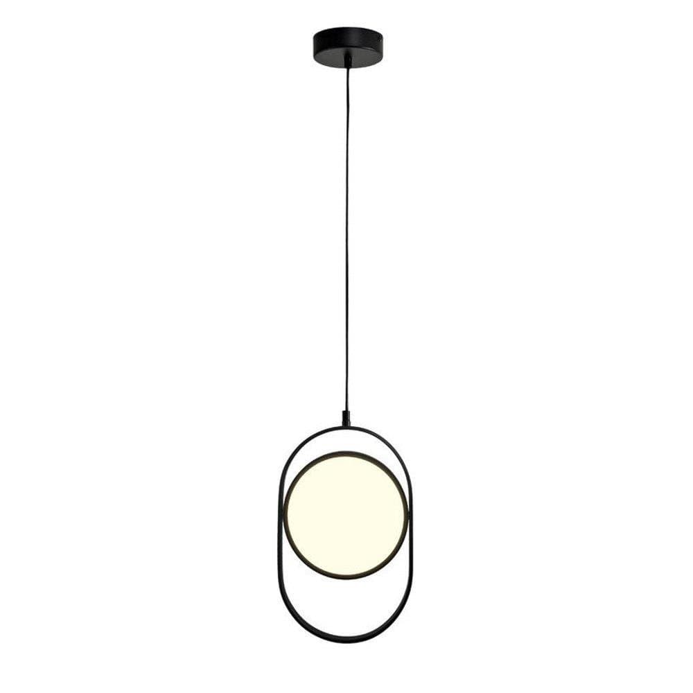 

Lampa wisząca ELIPSE LED czarna 38 cm (Kolor czarny matowy)