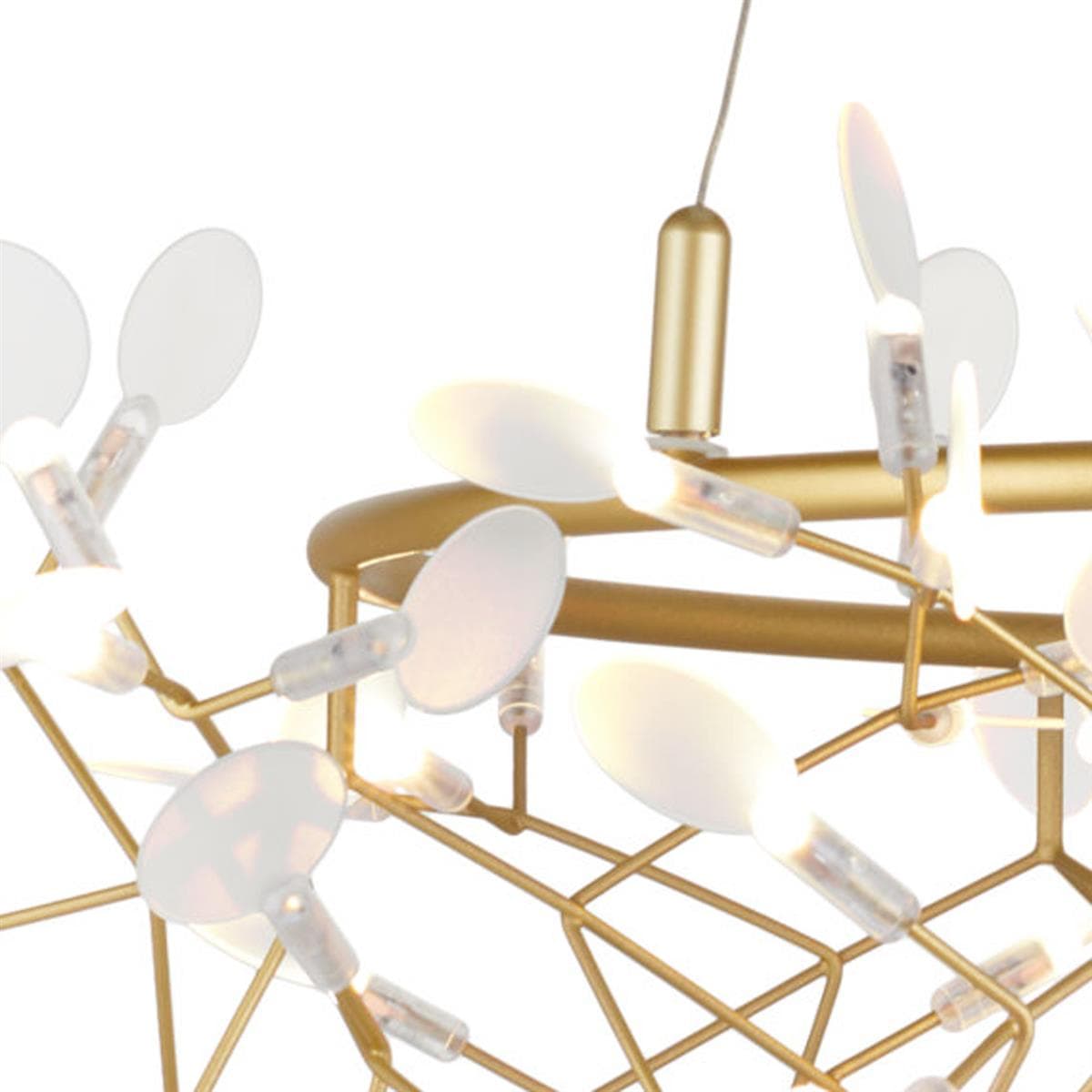 

Lampa wisząca CHIC BOTANIC XL LED złota 150 cm (Kolor Złoty)