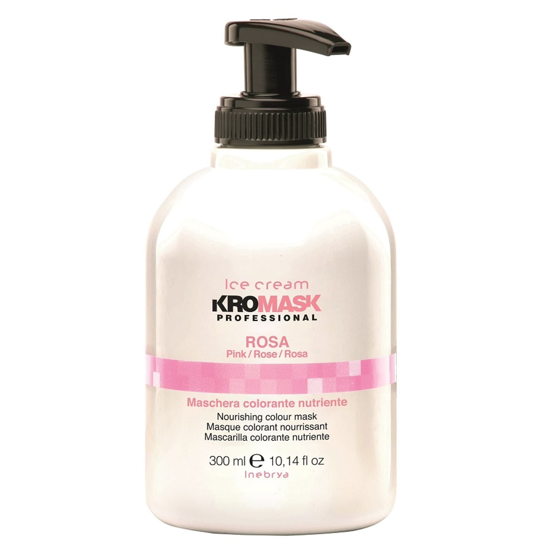 

Inebrya Ice Cream Kromask Professional maska do włosów Różowy 300ml
