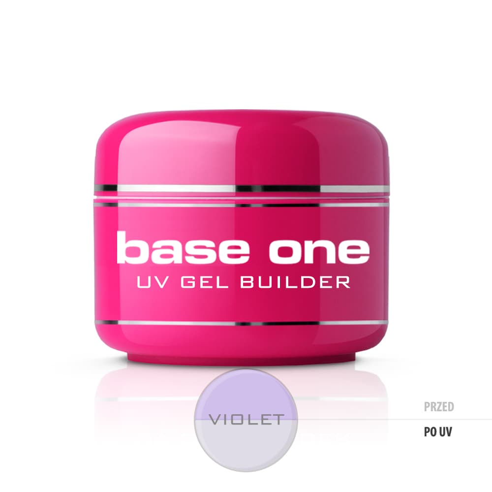 

Silcare Gel Base One Violet żel budujący do paznokci 50g